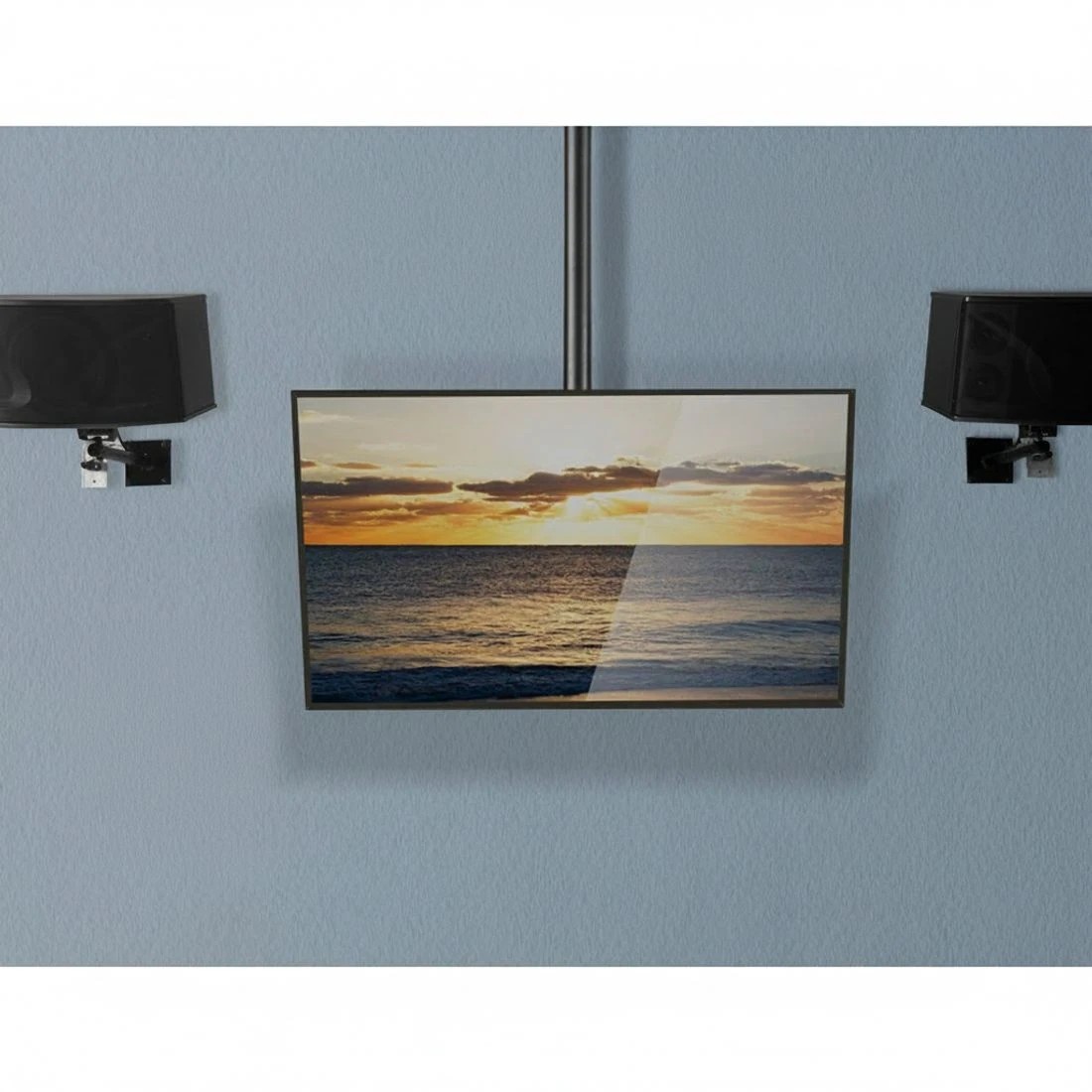 3 Artiss TV Wall Mount Bracket for 32"-75" LED LCD TVs Full Motion Ceiling Mounted - Black, 3 of 5