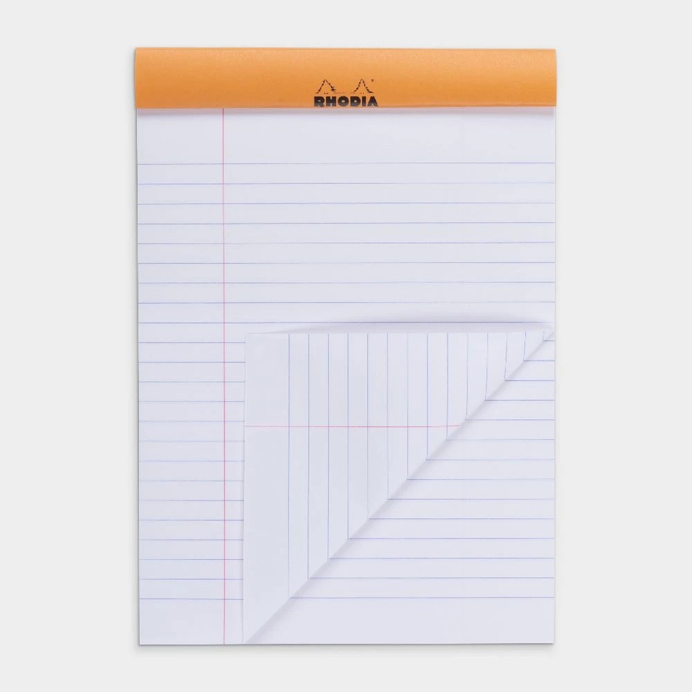 3 Rhodia No.16 A5 Lined Pad Orange 80 Sheets, 3 of 5
