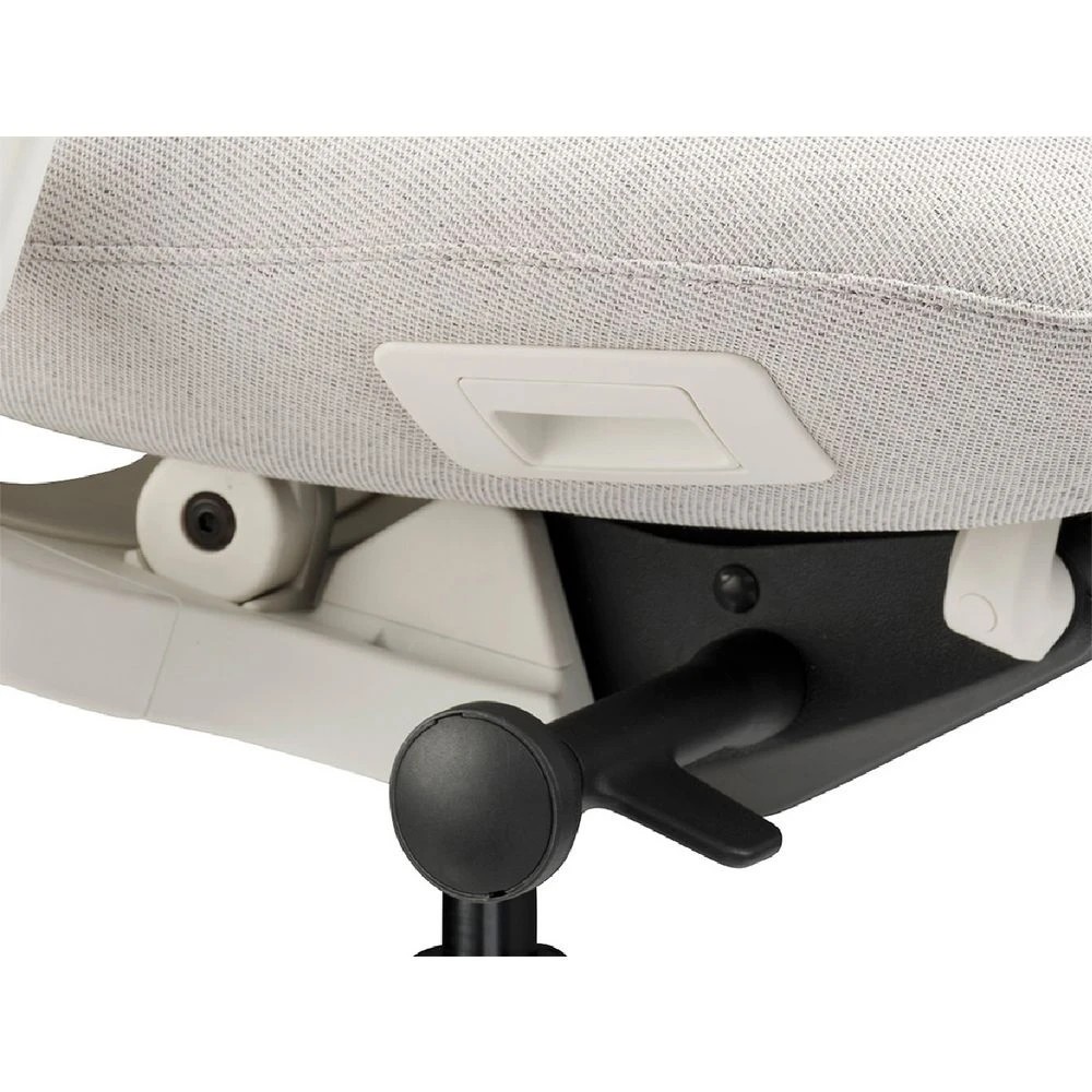 10 Pago Electra Office Chair with Headrest Oatmeal White Ergonomic Chairs and Desk Chairs, 10 of 10