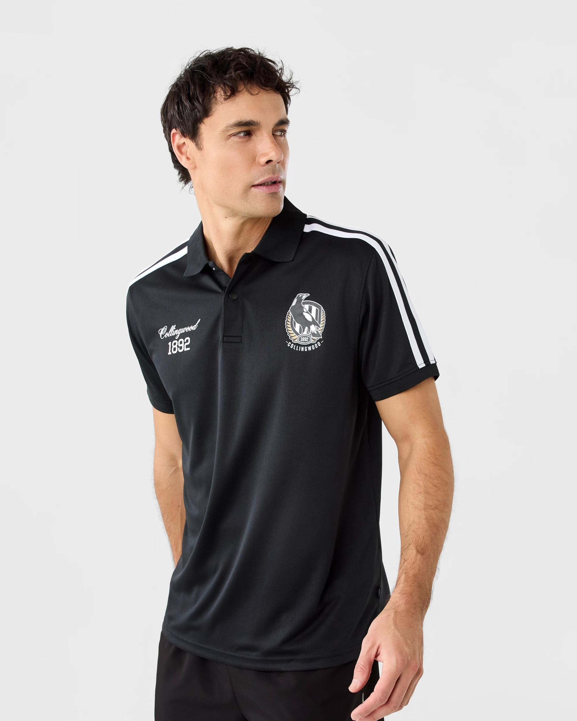 2 Official AFL Adult Polo Shirt Collwood, 2 of 7