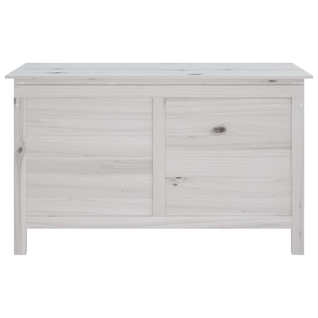 4 vidaXL garden storage box Ample Storage - White, 4 of 9