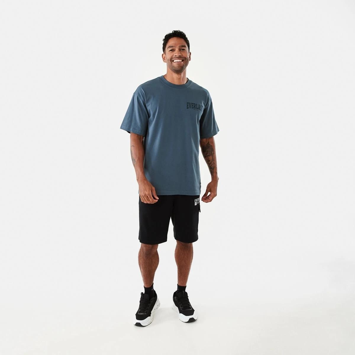 8 Everlast Mens Crew Neck T-shirt Denim, 8 of 8