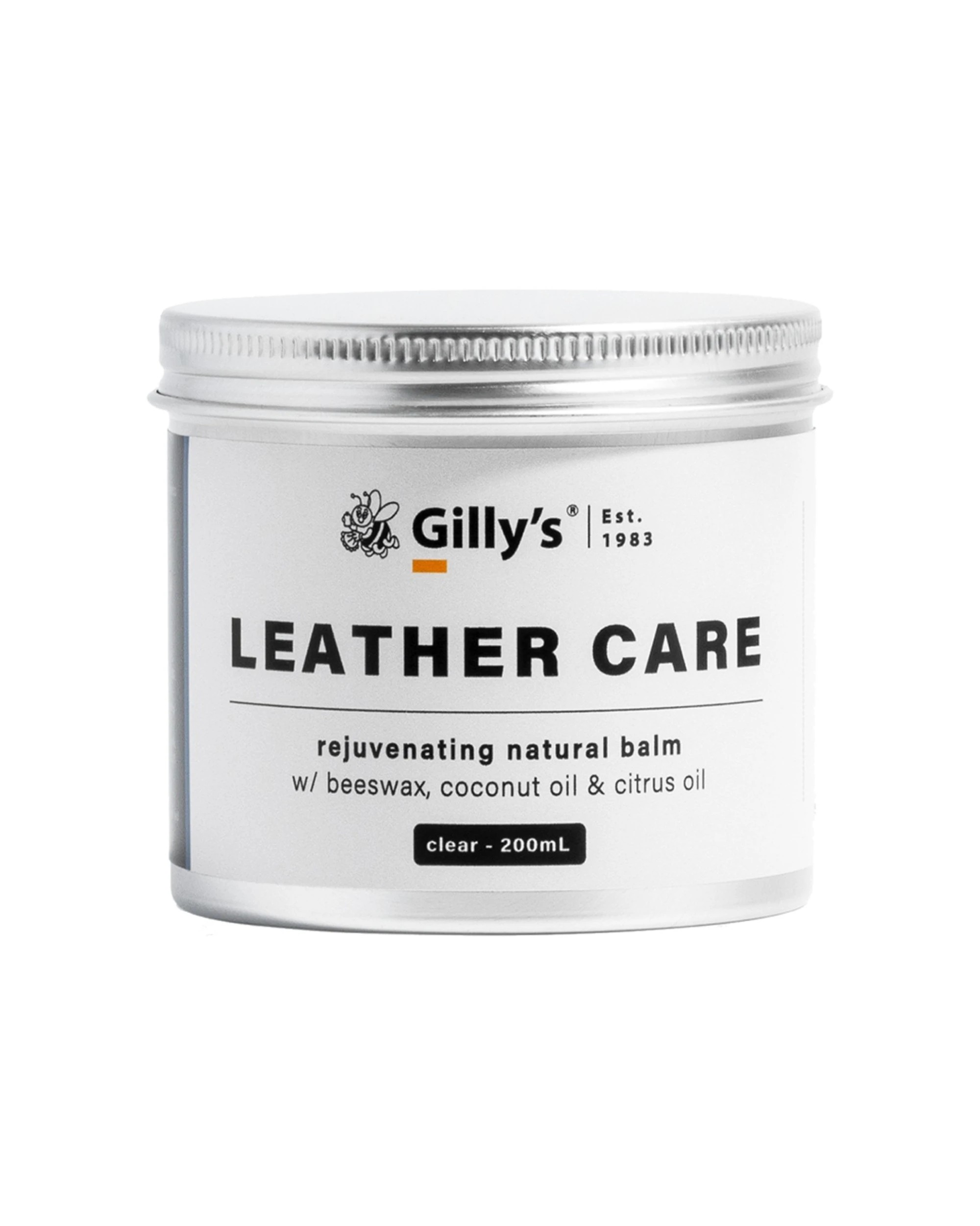 1 Gillys Leather Care Nourish Protect For Furniture 200ml Beeswax Formula in Metal Container - Clear, 1 of 1