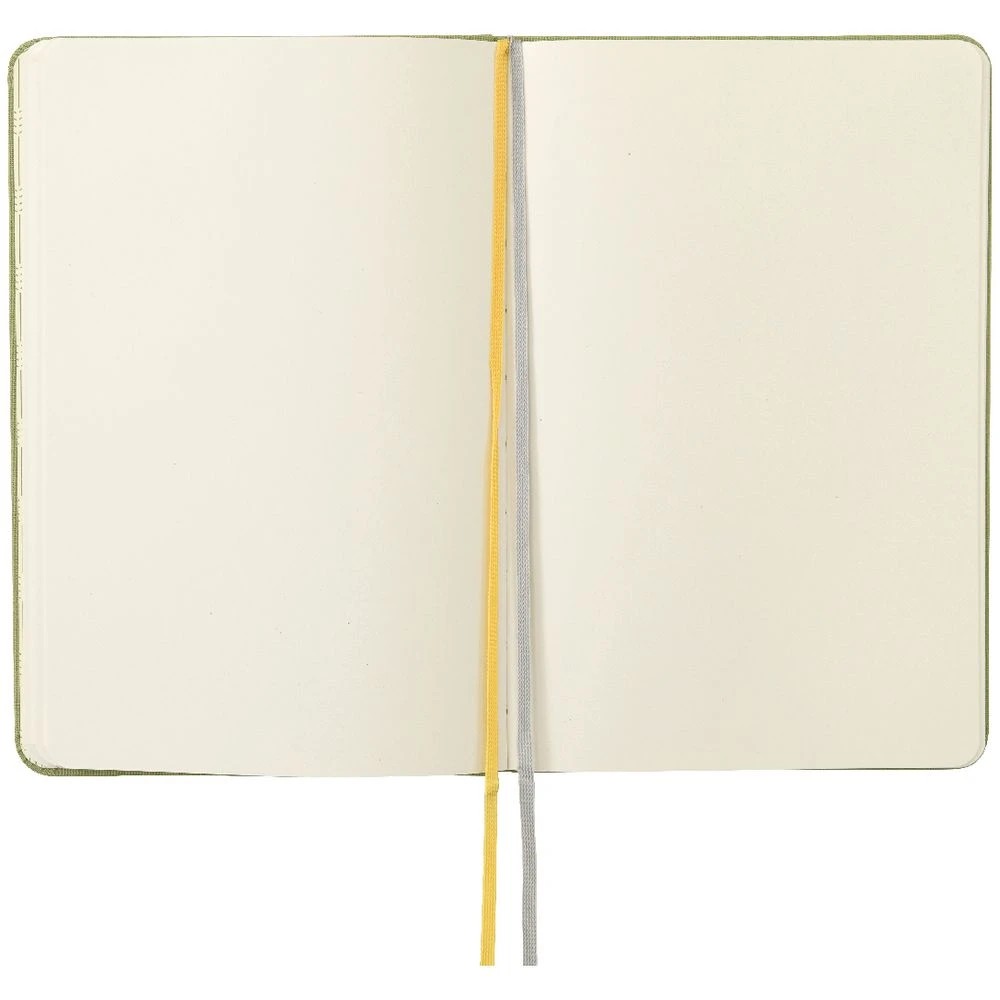 4 Modena A5 Linen Plain Notebook Sage, 4 of 5