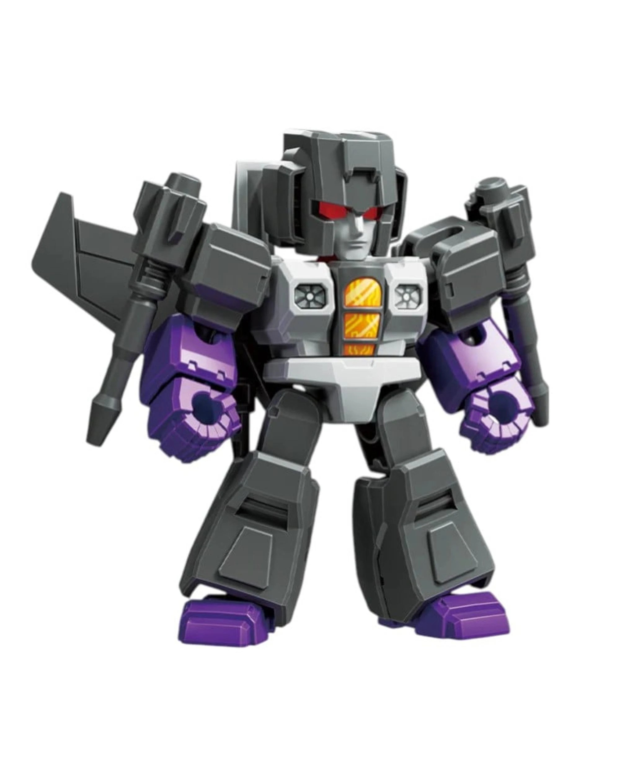 7 Blokees Transformers Galaxy Version Defender 03 Heavy Metal War Model Kit Blind Box Full Case Set of 12, 7 of 10
