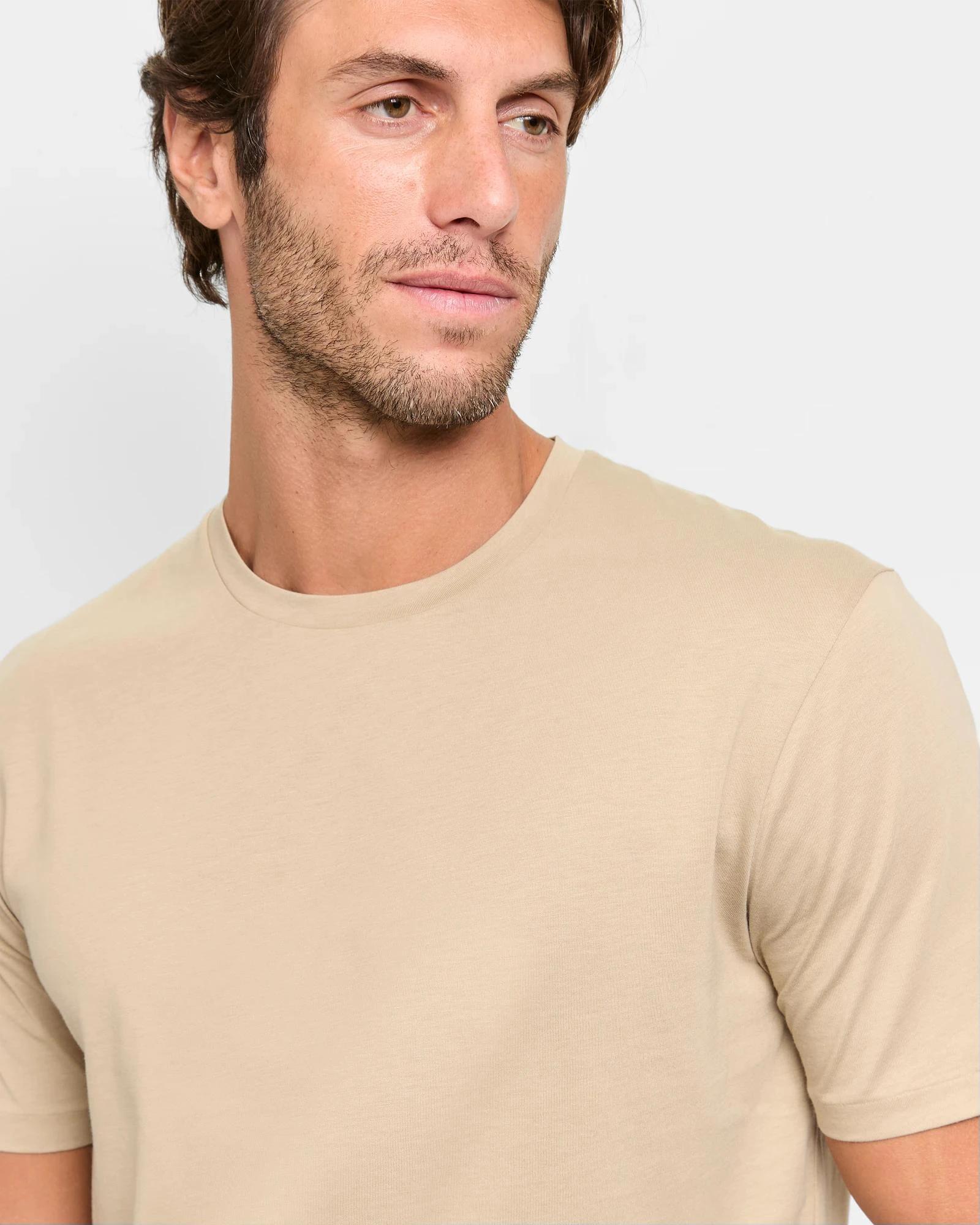 5 Supima Cotton T-Shirt - Preview TAUPE, 5 of 5
