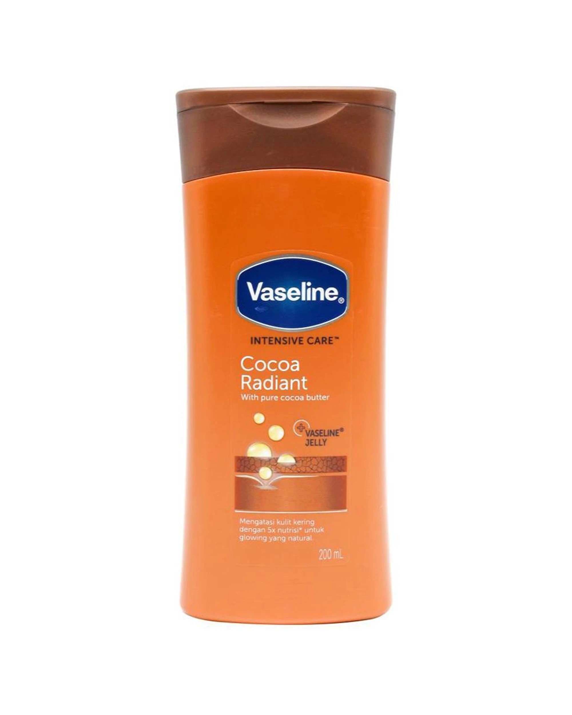 2 Vaseline Intensive Care Cocoa Radiant Body Lotion 6PK 200ml - Brown, 2 of 4