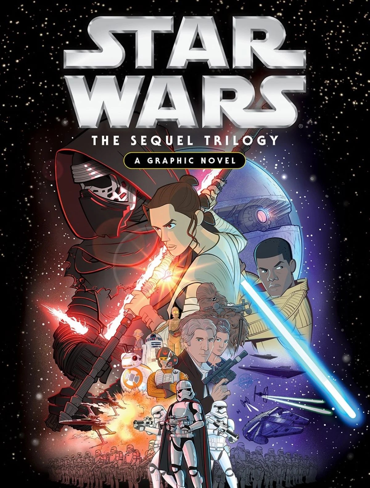 1 Star Wars: The Sequel Trilogy A Graphic Novel - Book