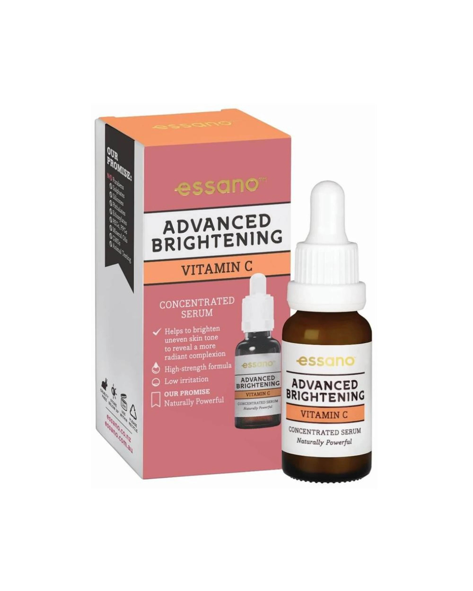 1 Essano Advanced Brightening Vitamin C Concentrated Serum 20mL, 1 of 2