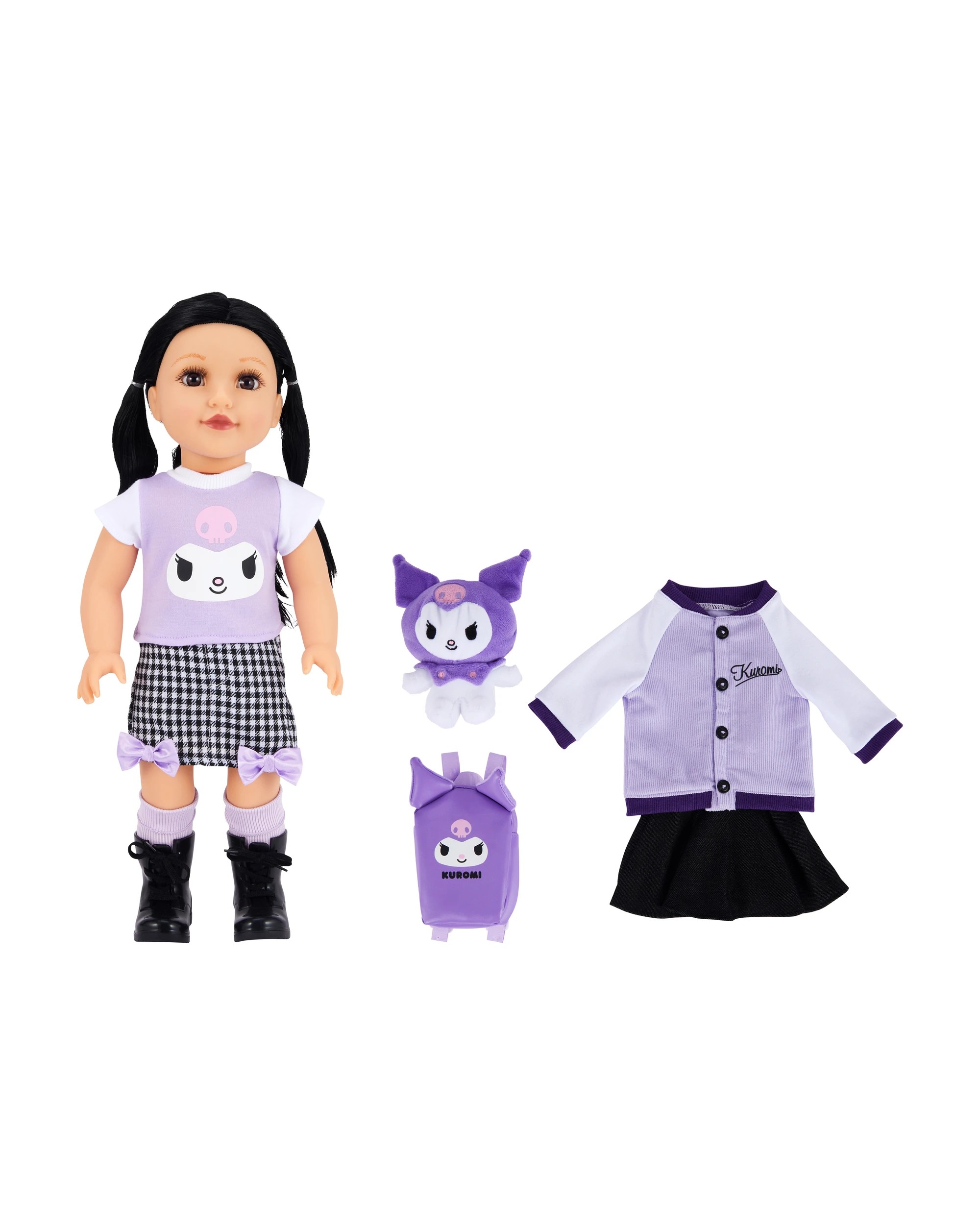 2 45cm Hello Kitty and Friends Kuromi Doll and Fashion Playset, 2 of 7