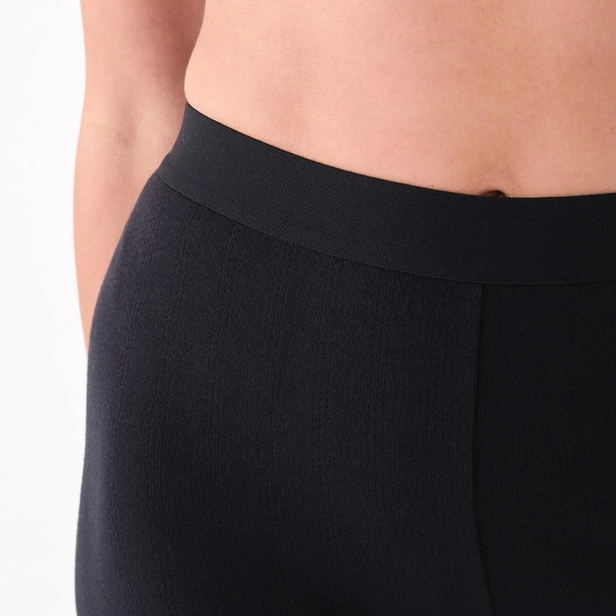 4 Thermal Pointelle Leggings Black, 4 of 4