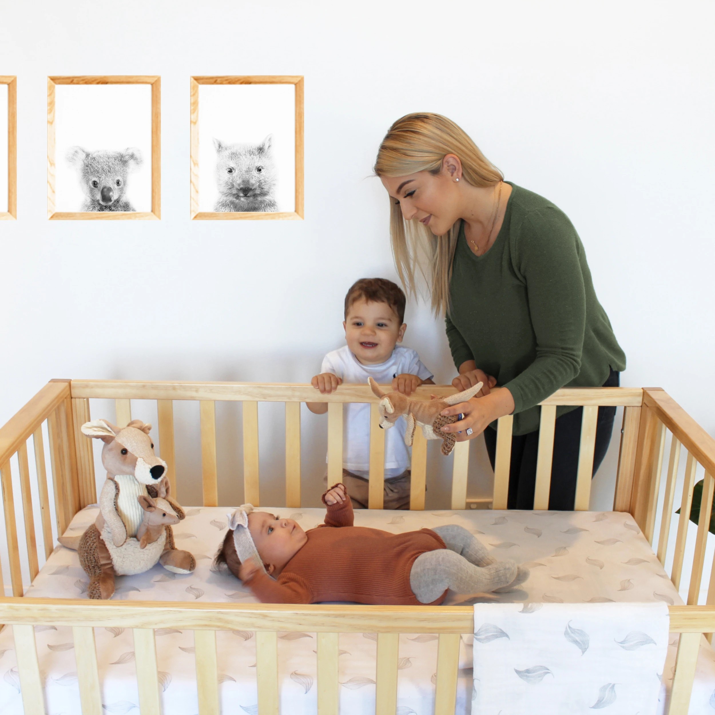 2 Babyhood Aussie Collection Small Kangaroo Toy, 2 of 3