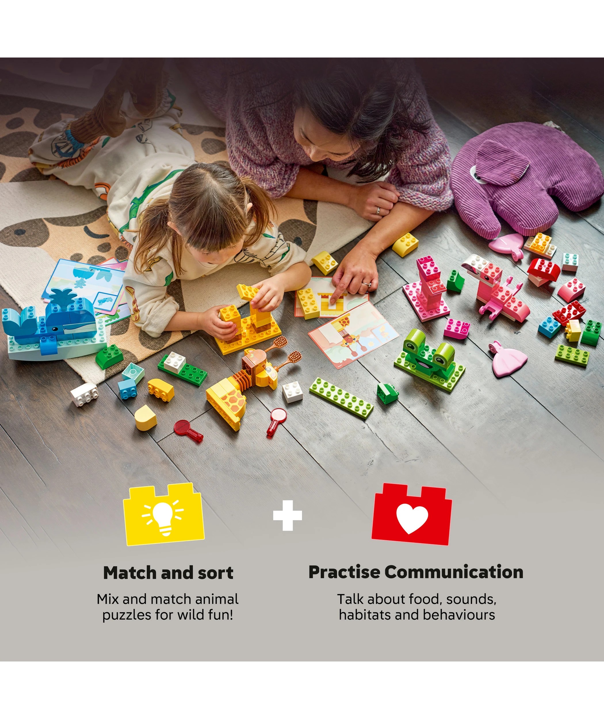 3 LEGO® DUPLO Town Animal Building Game 10472 - Multi, 3 of 10