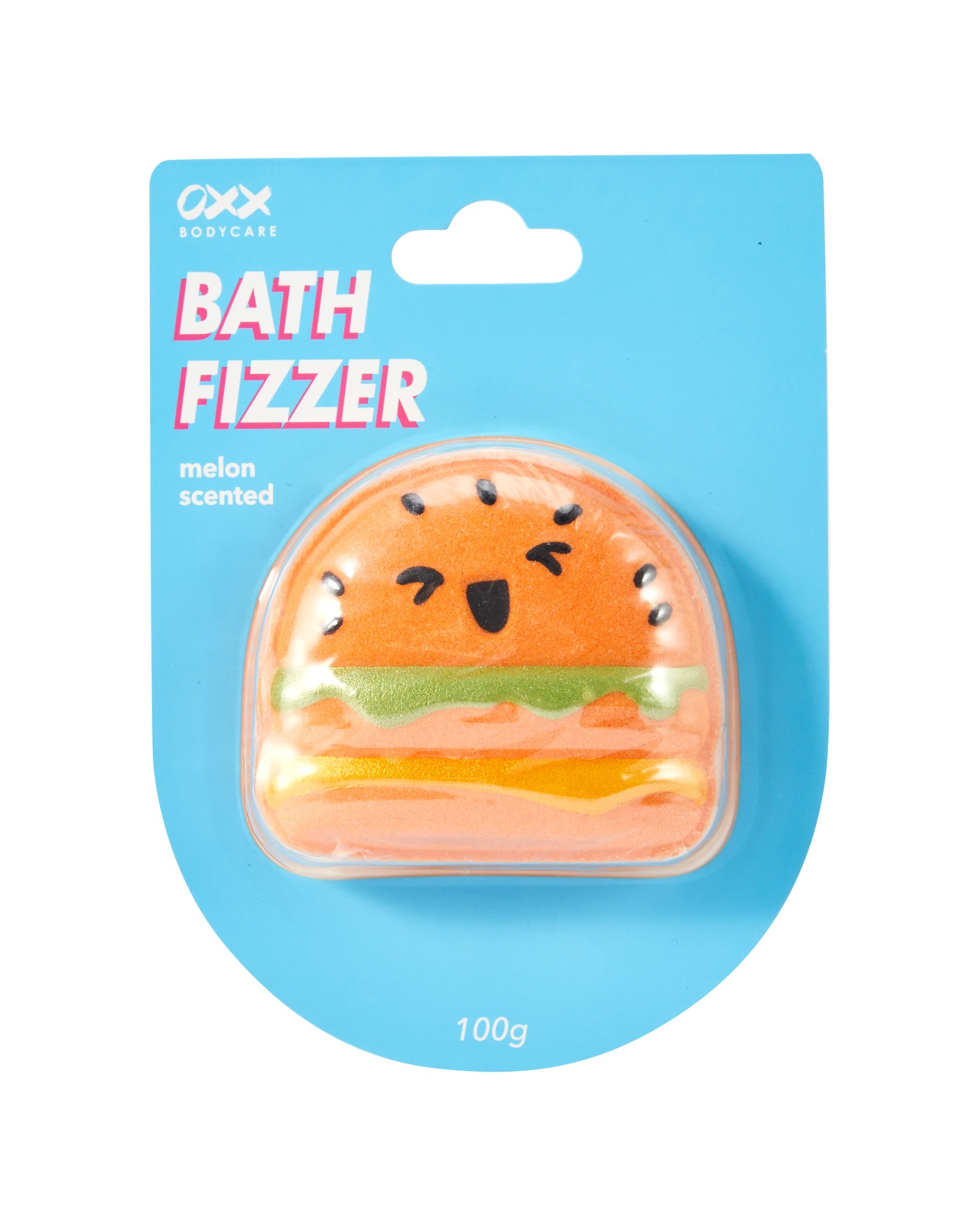 1 OXX Bodycare Bath Fizzer 100g - Melon Scented, 1 of 5