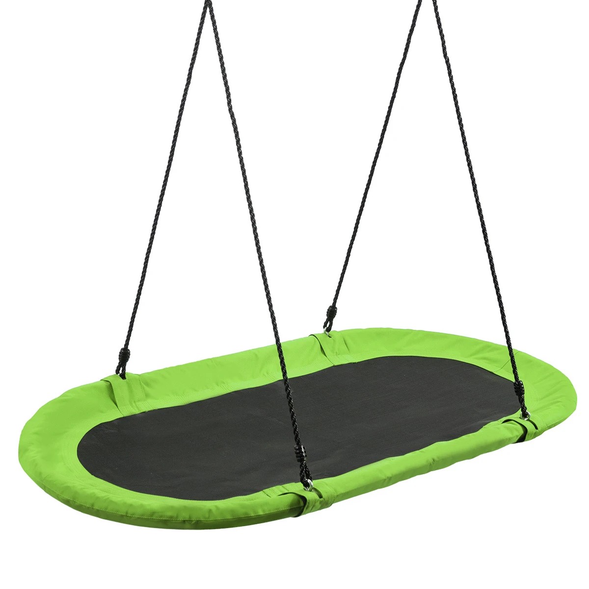 1 Costway Giant Tree Swing Adjustable Outdoor Hammock - Green, 1 of 2