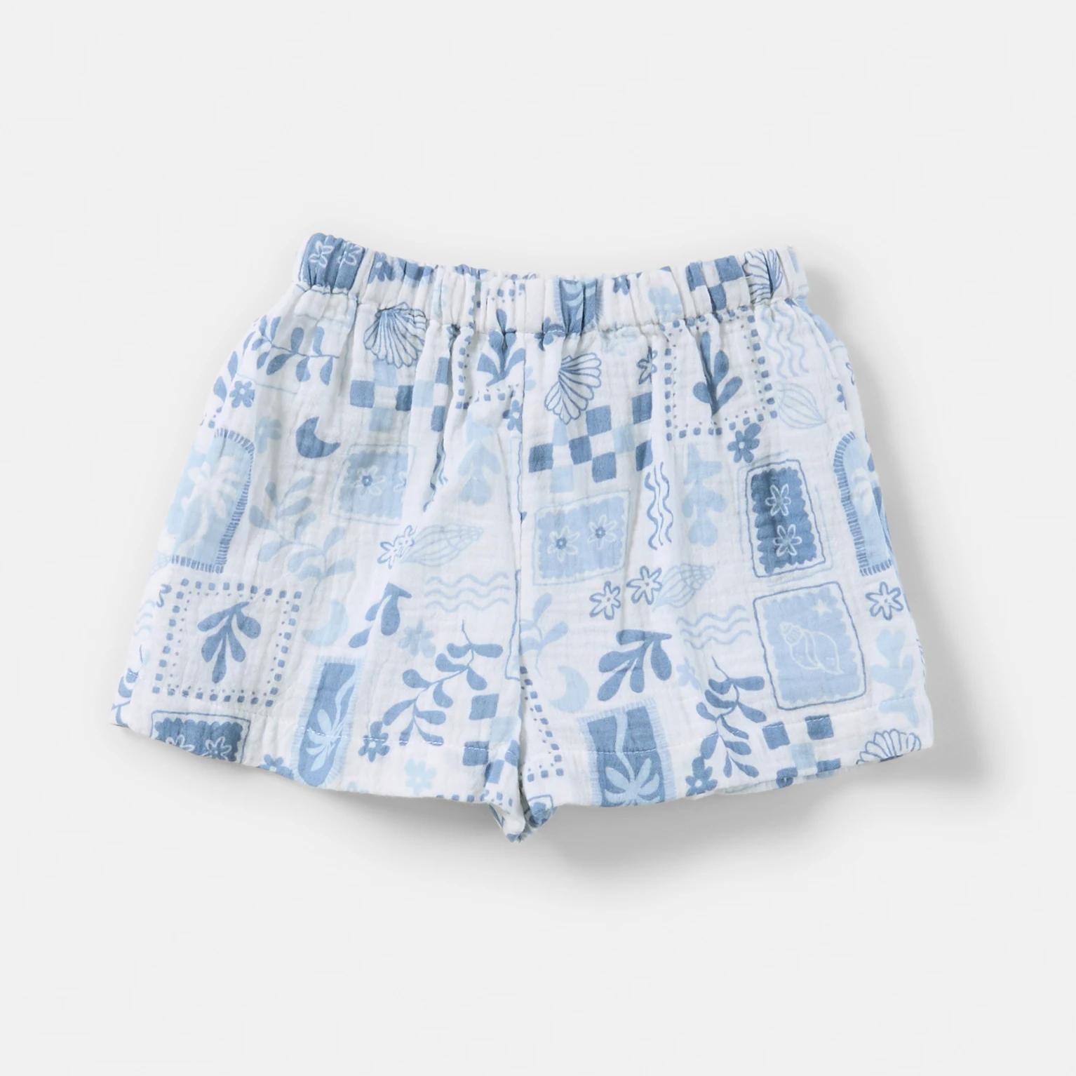 4 Sleeveless Double Cloth Set BLUE COASTAL, 4 of 6