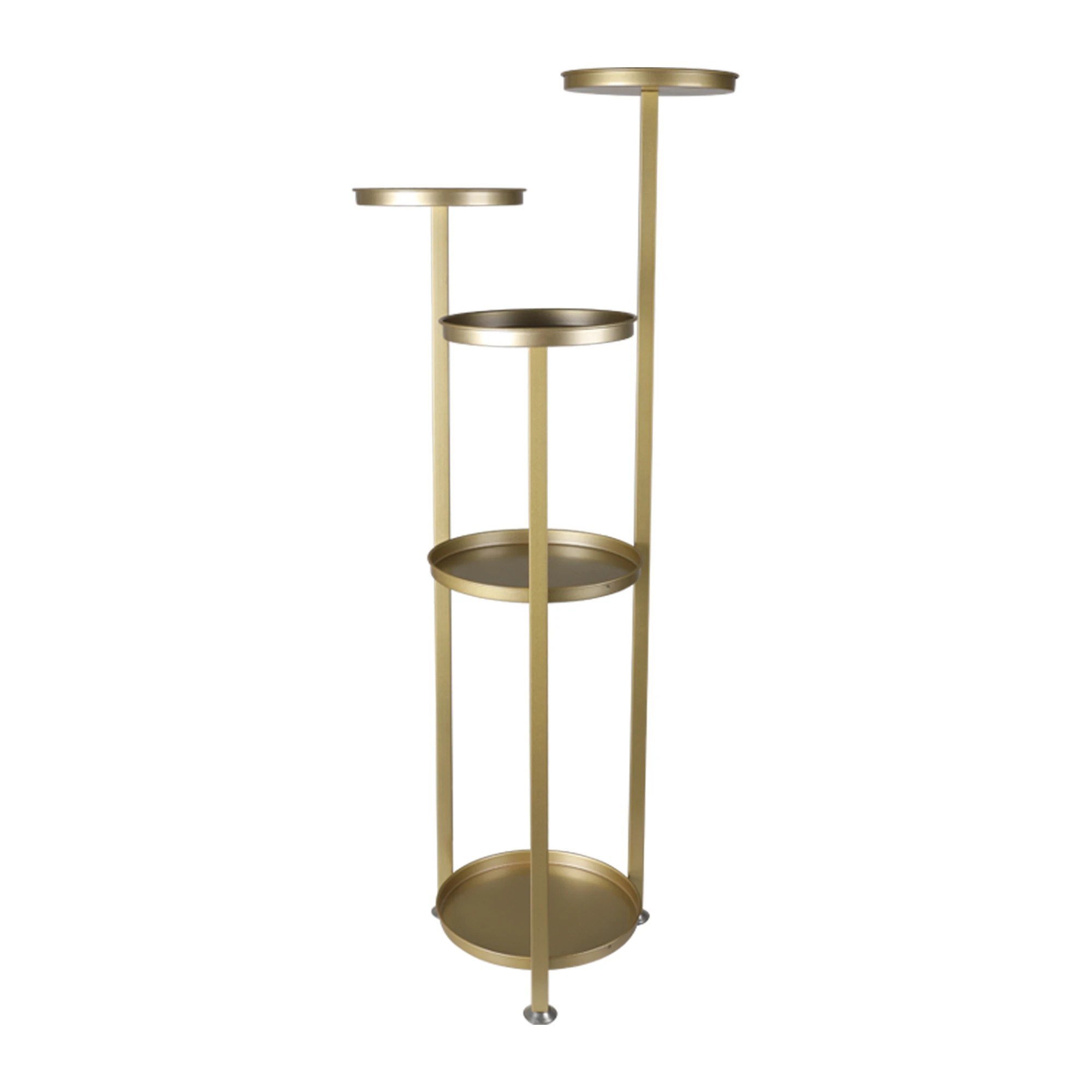 2 Levede M Size Metal Plant Stand - Gold, 2 of 9