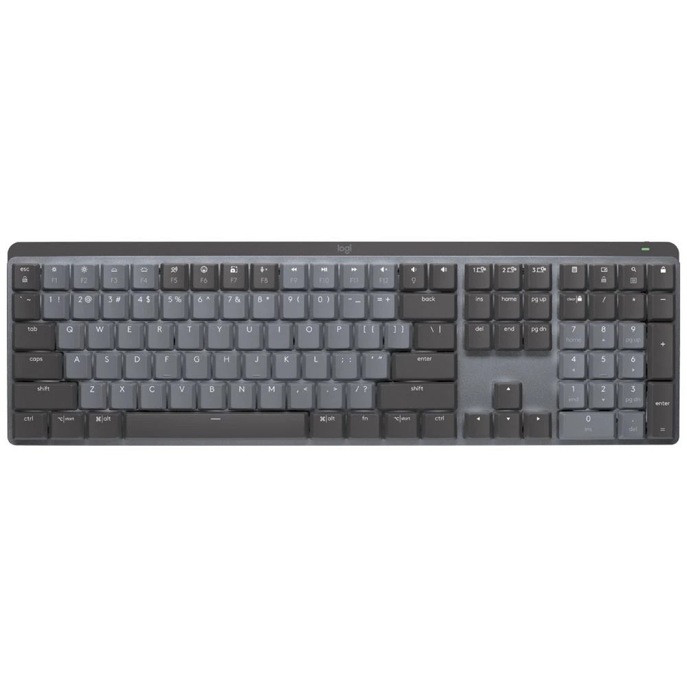 1 Logitech MX Mechanical Keyboard Tactile Quiet Graphite, 1 of 10