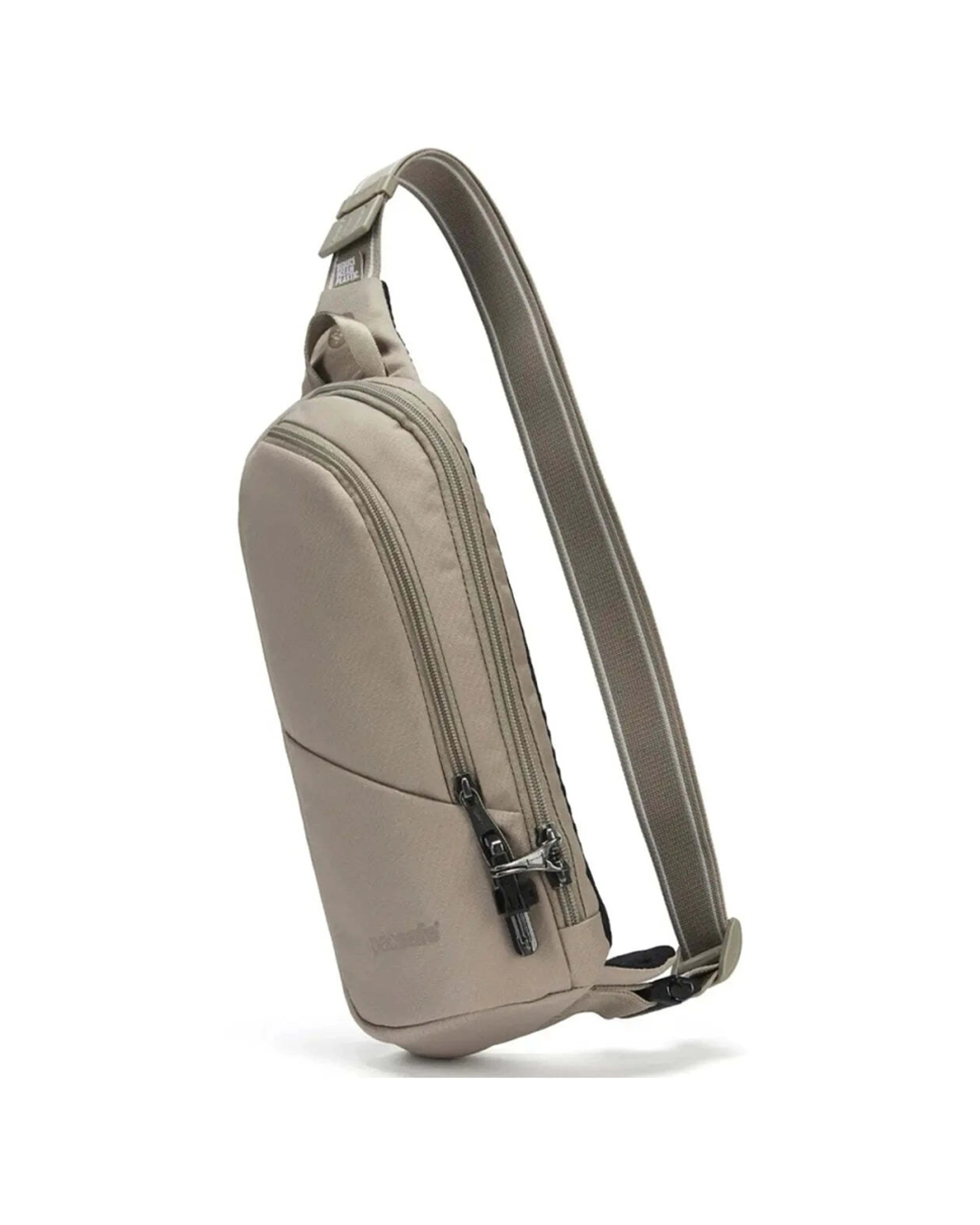 3 Pacsafe V Action Anti-Theft RFID Blocking Slashguard Sling Pack Compact - Beige, 3 of 7