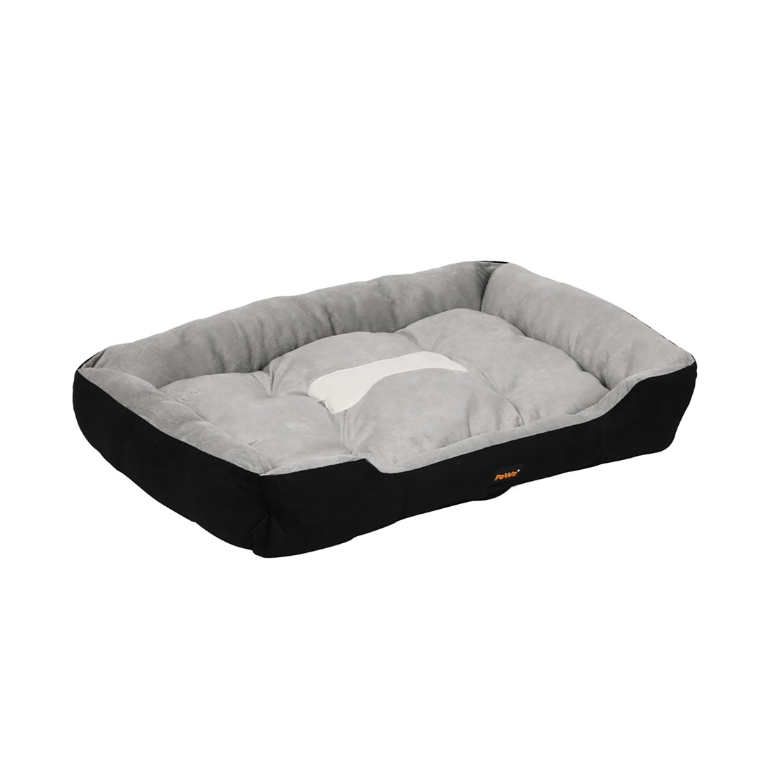 1 Pawz Dog Calming Bed Large - Black, 1 of 7