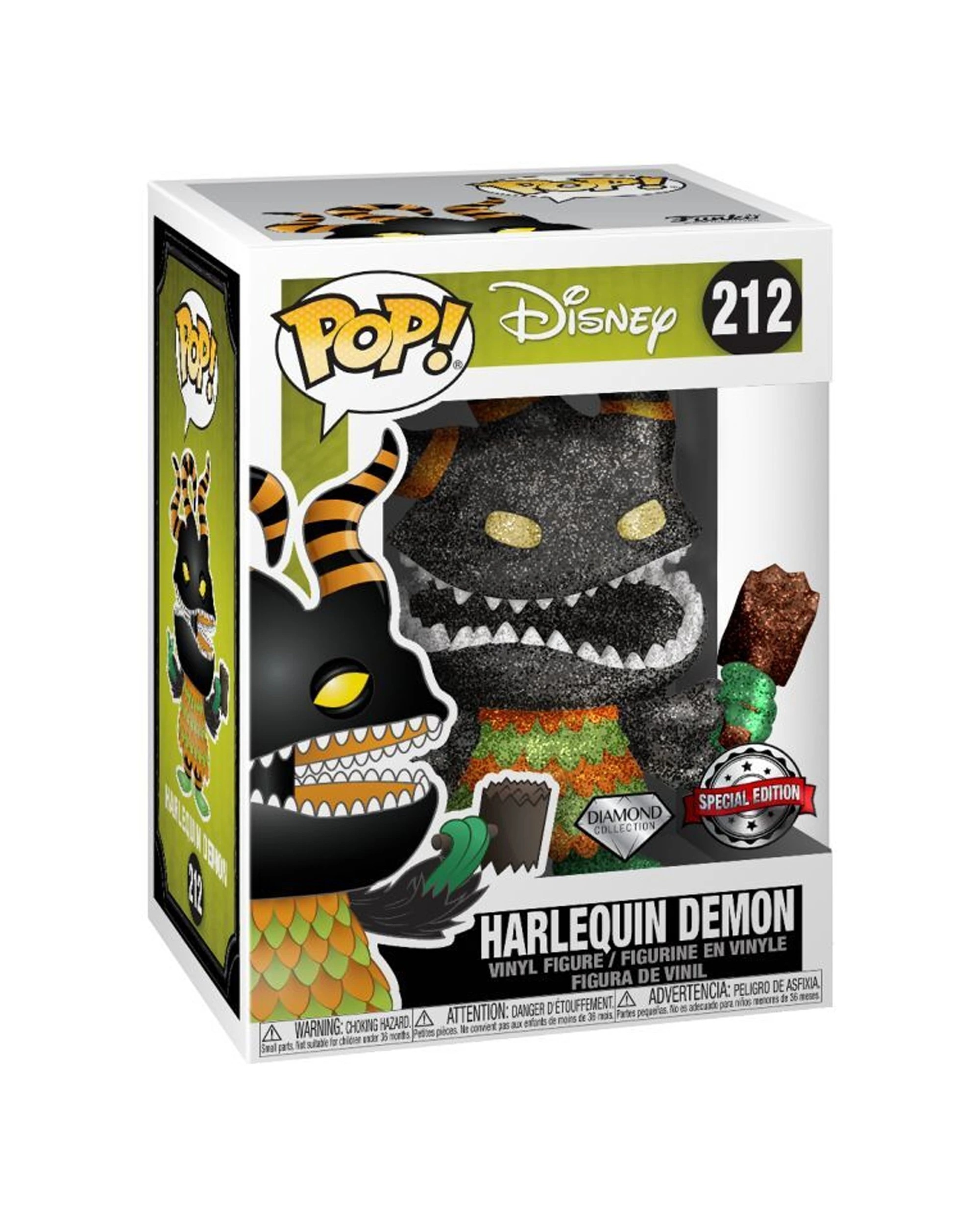 3 Pop Harlequin Demon Pop Vinyl Action Figure 10cm Plastic Vinyl Collectible - Multi, 3 of 3