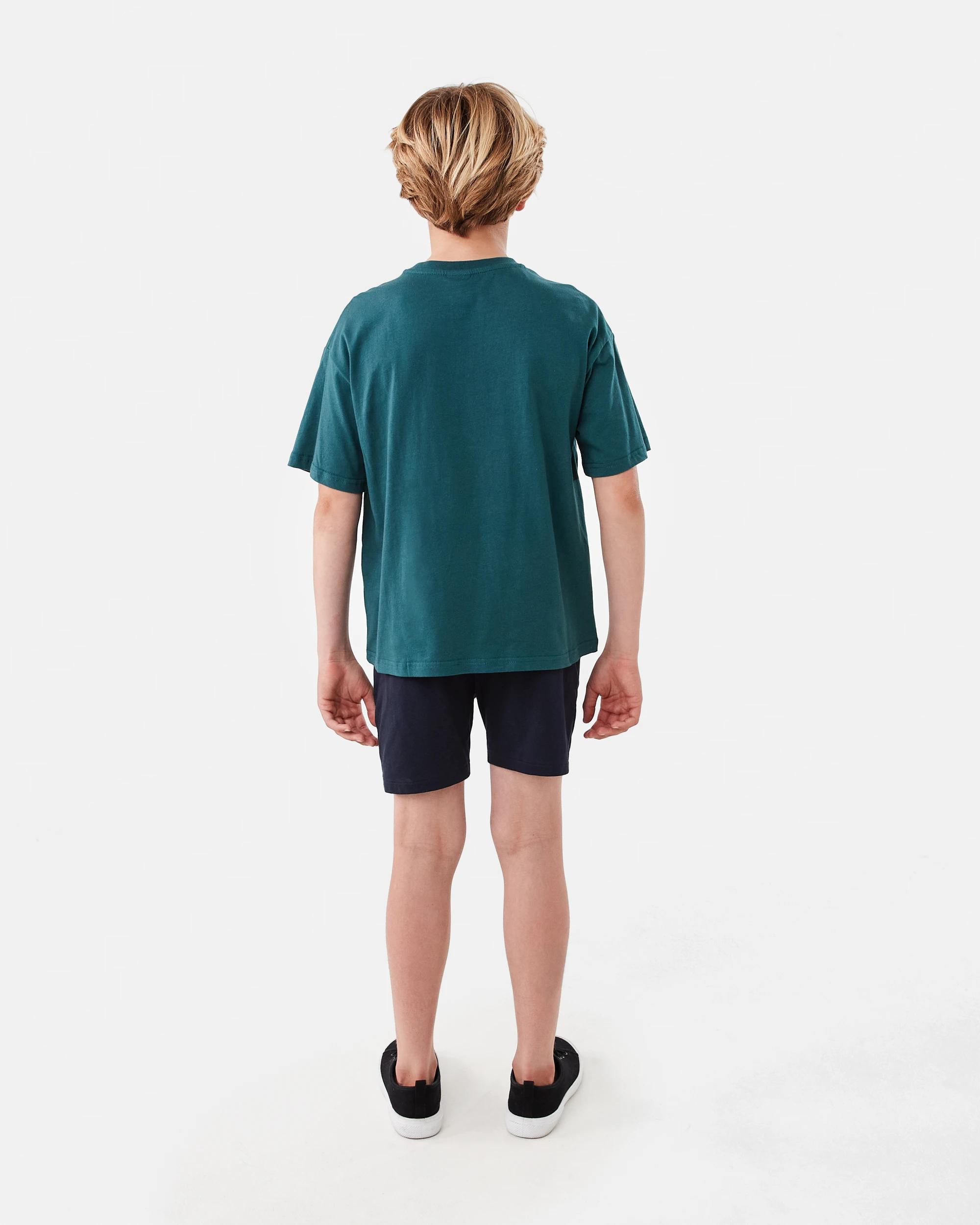 7 Team Australia Youth T-shirt Green, 7 of 7