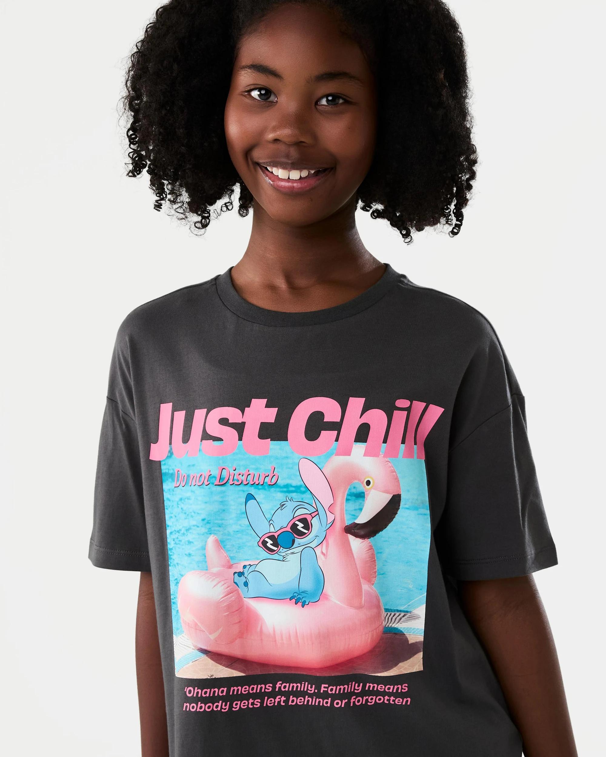 3 Disney Lilo & Stitch License Oversized T‑shirt Stitch, 3 of 7