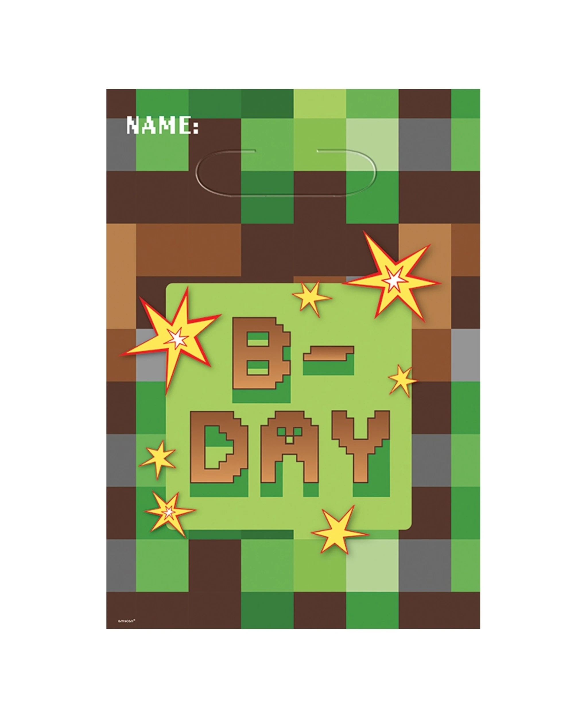 1 Anagram TNT Party Lolly/Treat Bags Pack of 8, 1 of 1