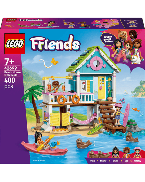 LEGO Friends Beach House with Seals 42699