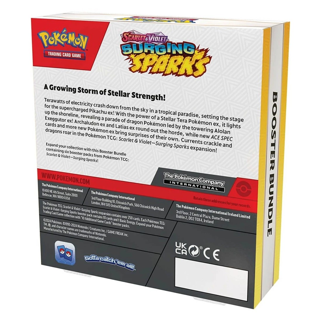 2 Pokemon Trading Card Game: Scarlet & Violet Surging Sparks Booster Bundle, 2 of 5