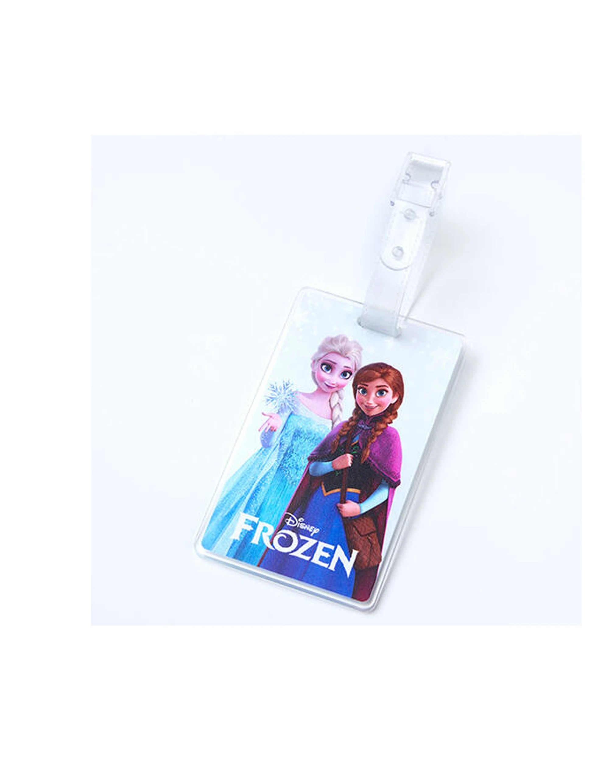 2 Disney 4Pk Luggage Tag Suitcase Identity Label Durable Design - Frozen - Clear, 2 of 3