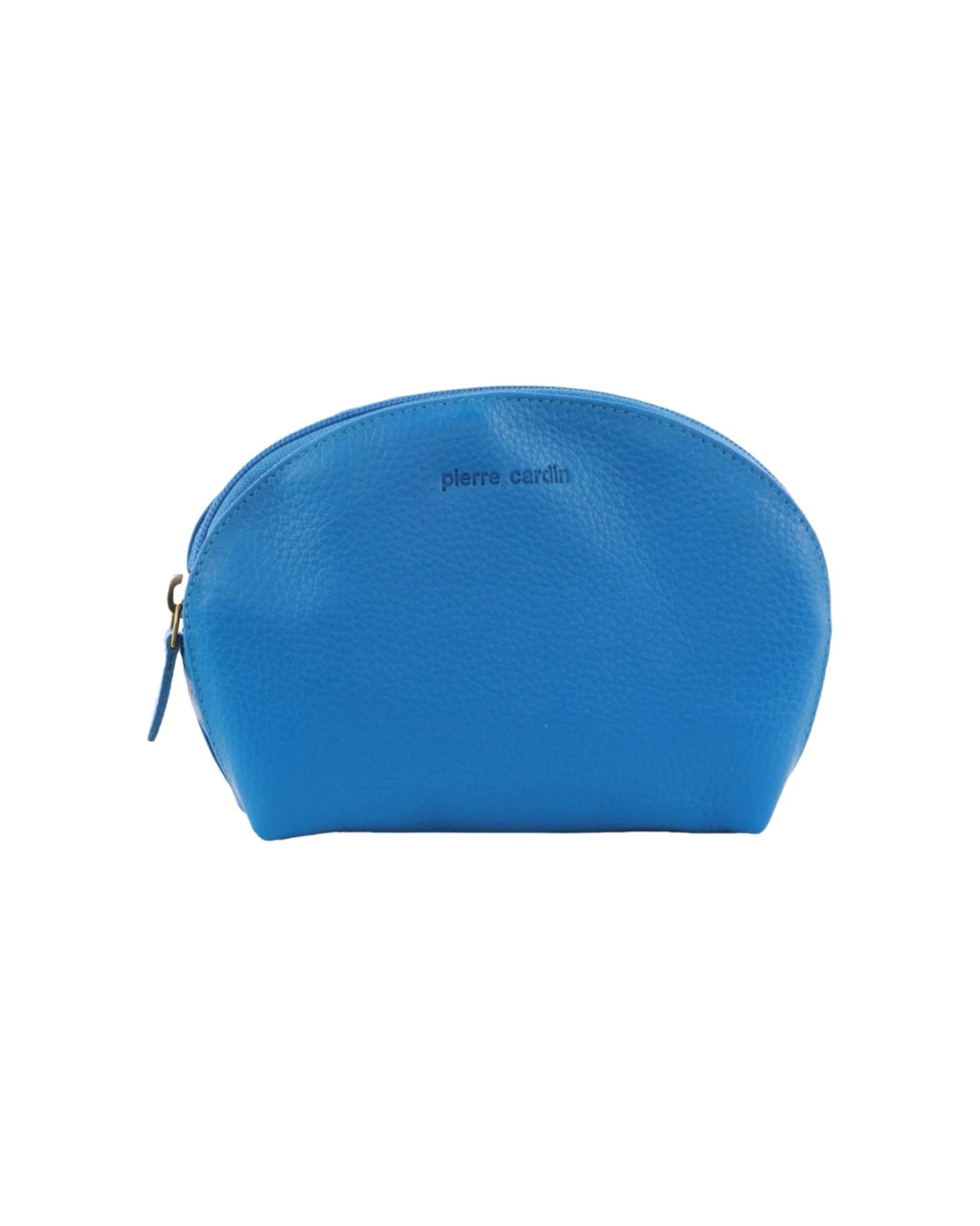 1 Pierre Cardin Women's Leather RFID Protected Coin Purse Bag 7.5x13cm Aqua - Blue, 1 of 1