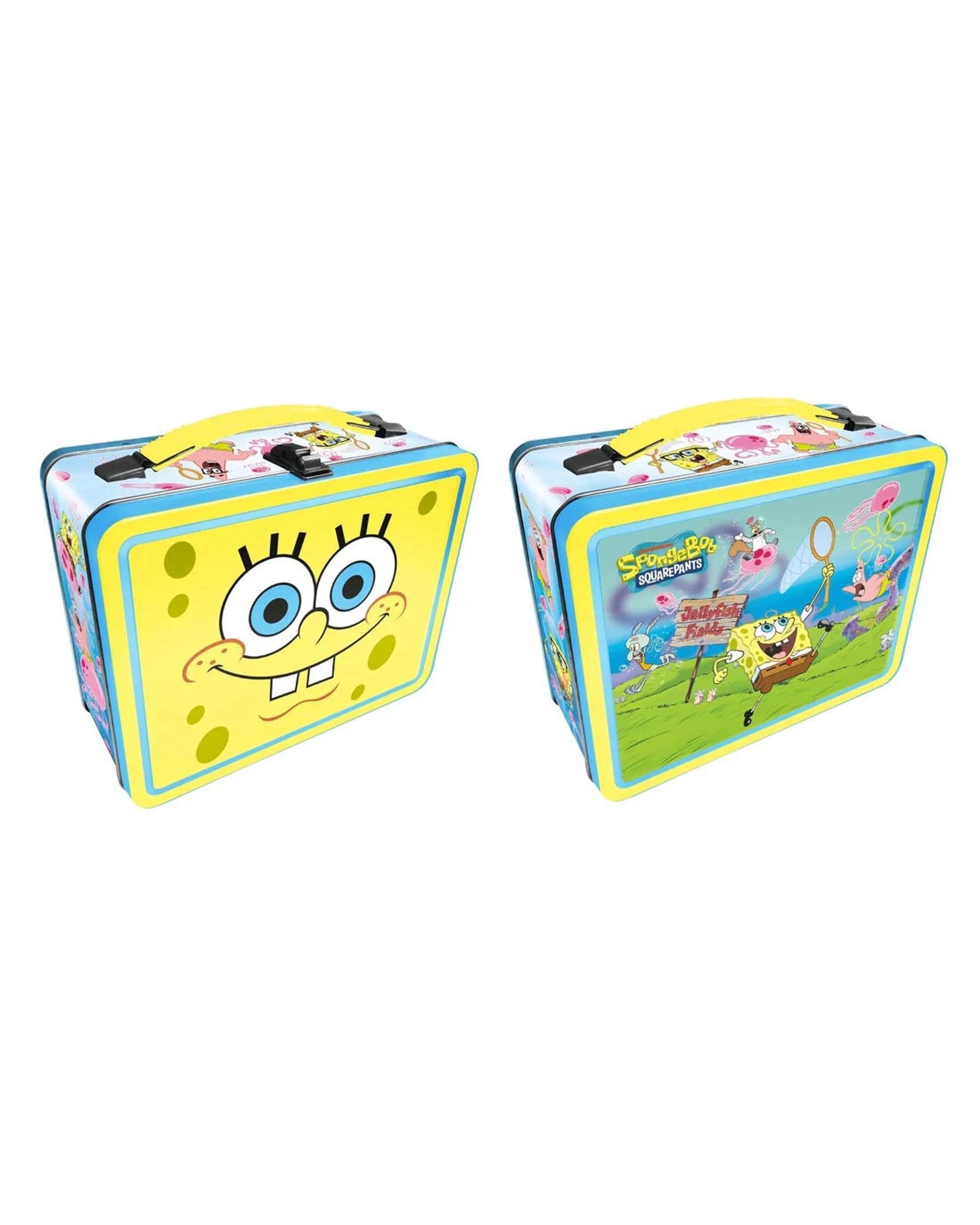 2 Aquarius Spongebob Squarepants Tin Carry All Fun Box, 2 of 4