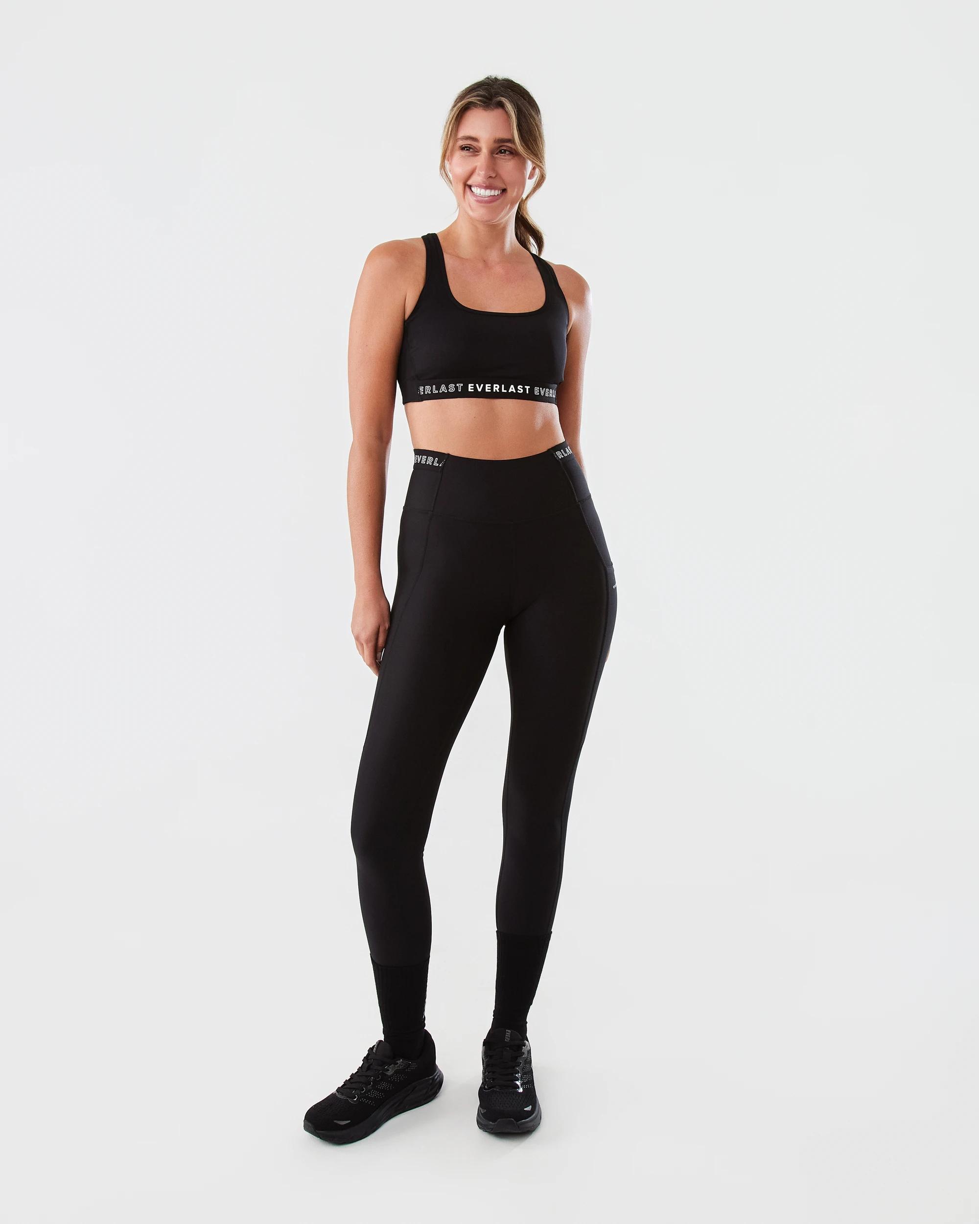 7 Everlast Womens Sculpt Leggings EVERLAST BLACK, 7 of 7