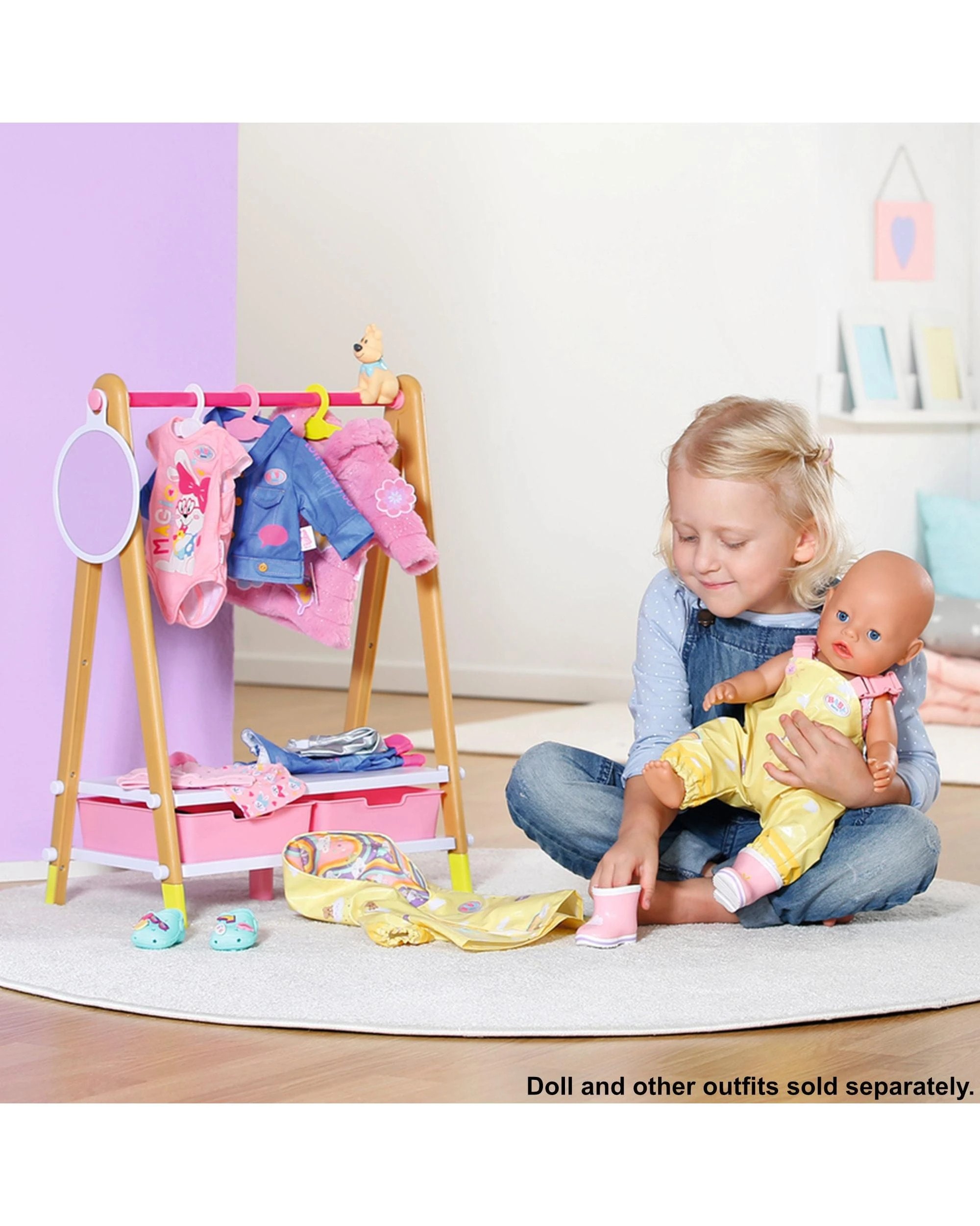 5 Baby Born Rain Outfit for 43cm Dolls, 5 of 5