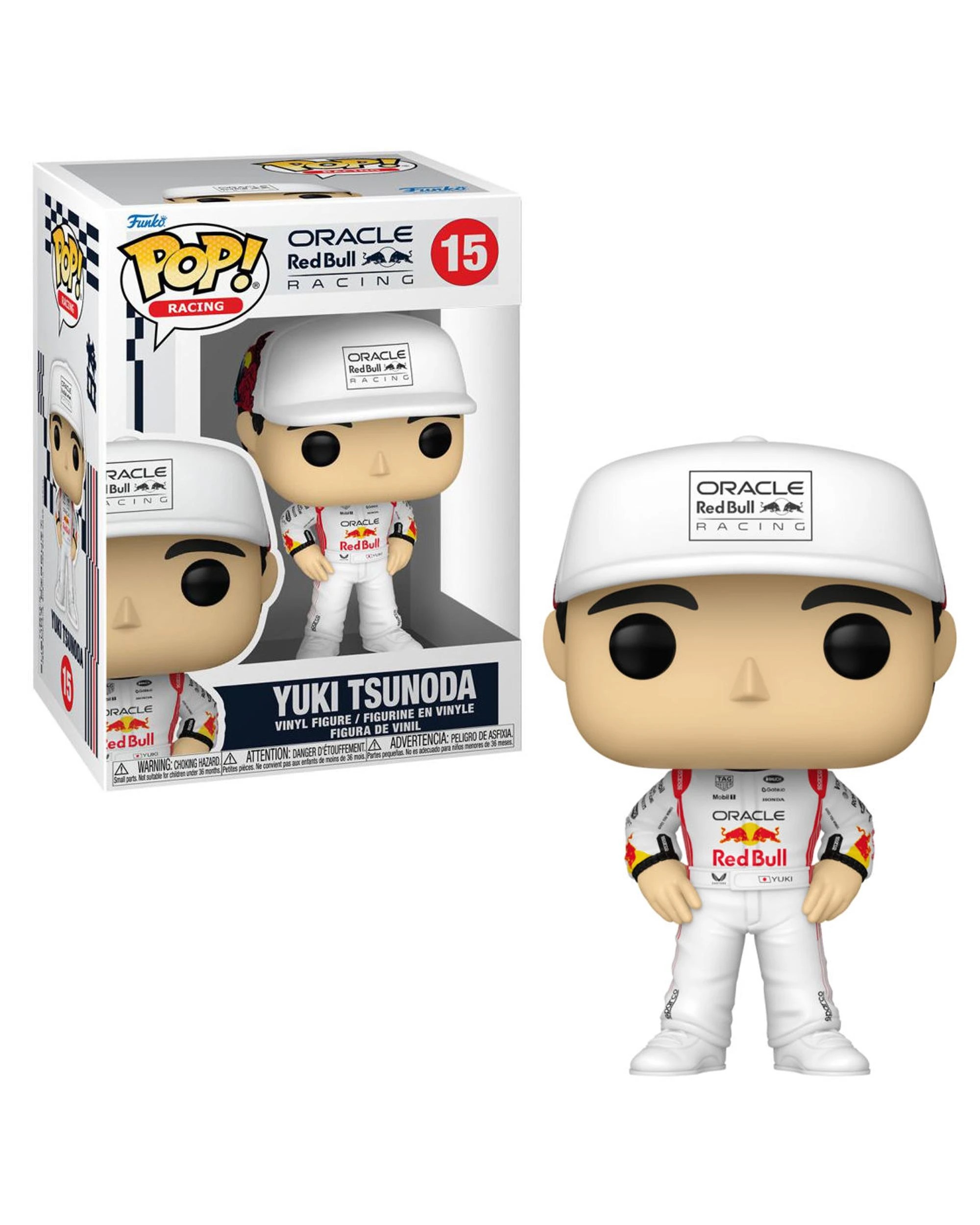 1 Formula 1 Oracle Red Bull Racing Yuki Tsunoda Funko POP! Vinyl, 1 of 3