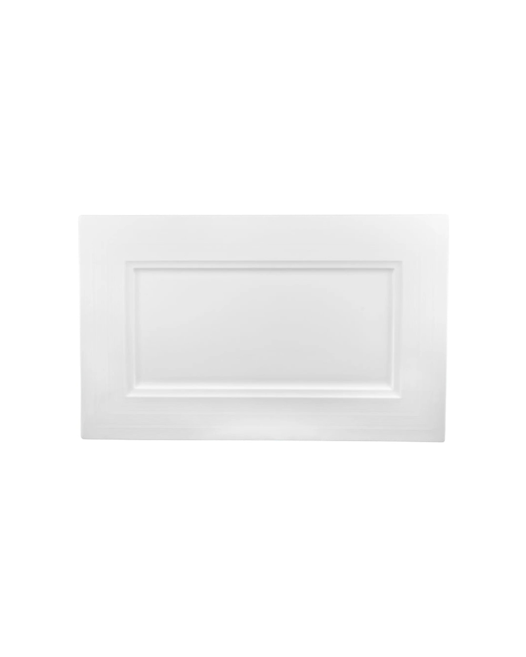 2 Maxwell & Williams Cashmere Rectangular Serving Platter 37x23cm Boxed
 - White, 2 of 3