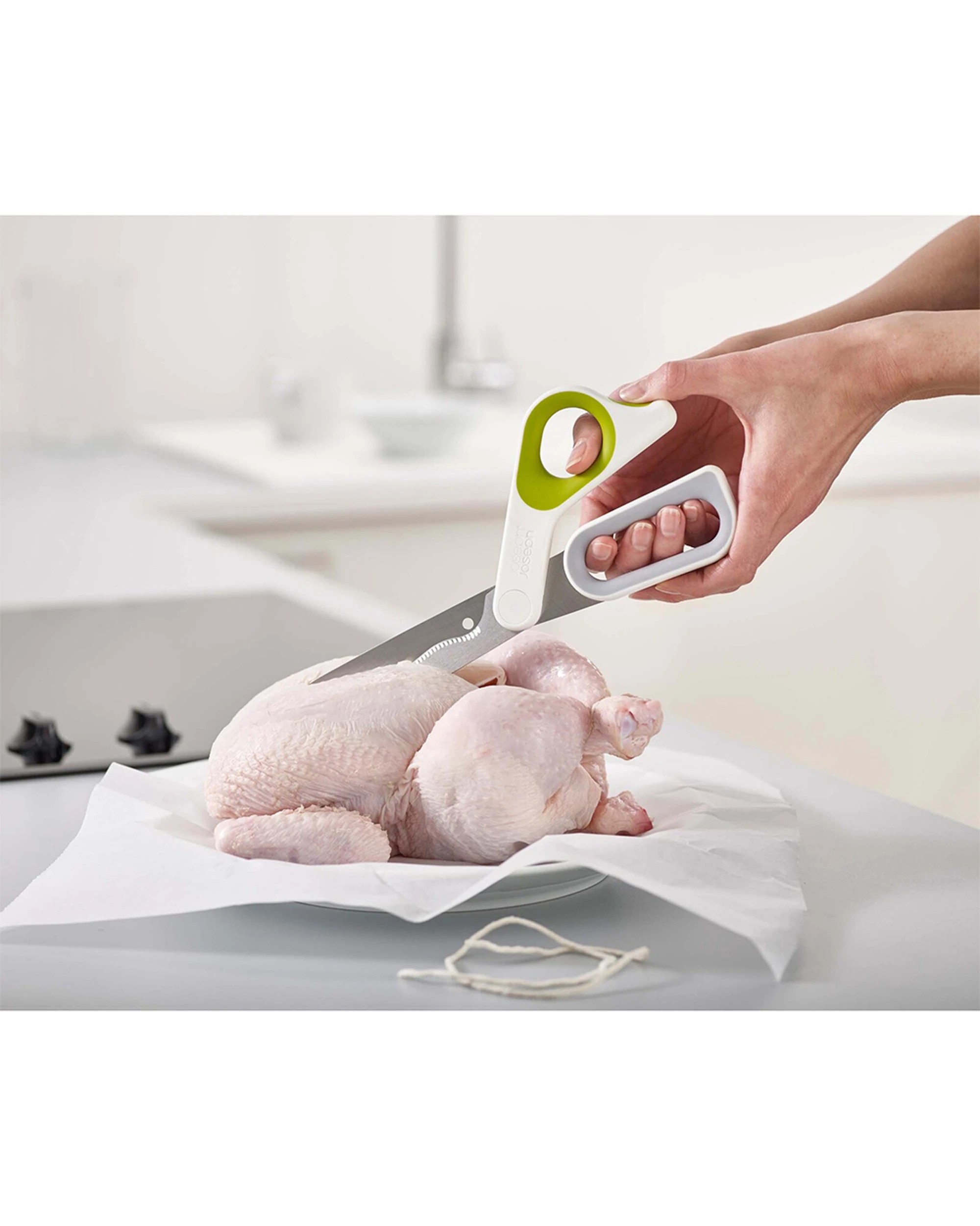 3 Joseph Joseph PowerGrip All-purpose Kitchen Scissors Japanese Stainless Steel - Multi, 3 of 6
