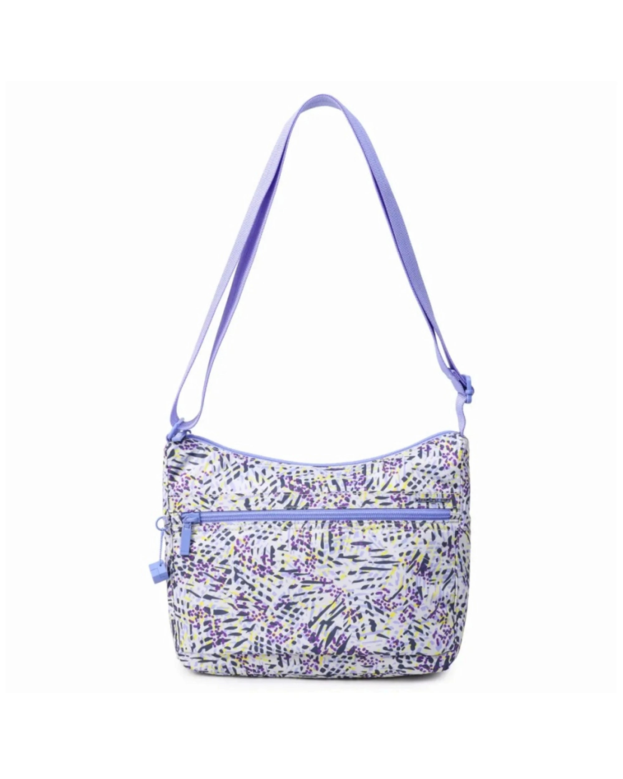 5 Hedgren Harpers Womens Small Crossbody Bag with RFID Lightweight Jungle Print - Purple, 5 of 7