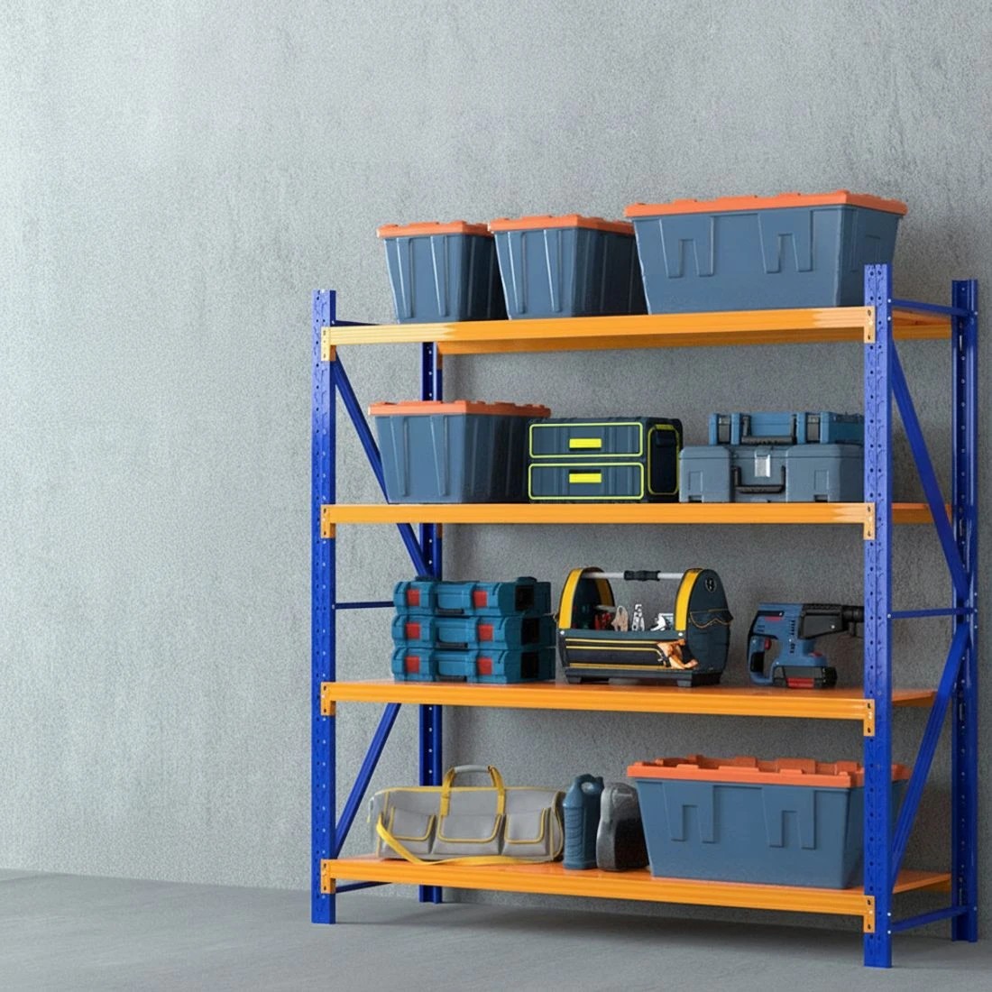 2 Giantz 4Mx1.8M Warehouse Shelving Garage Rack - Multi, 2 of 4