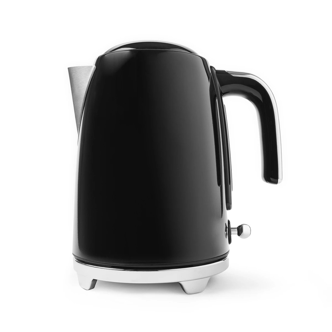 1 1.7L Stainless Steel Kettle - Black, 1 of 6