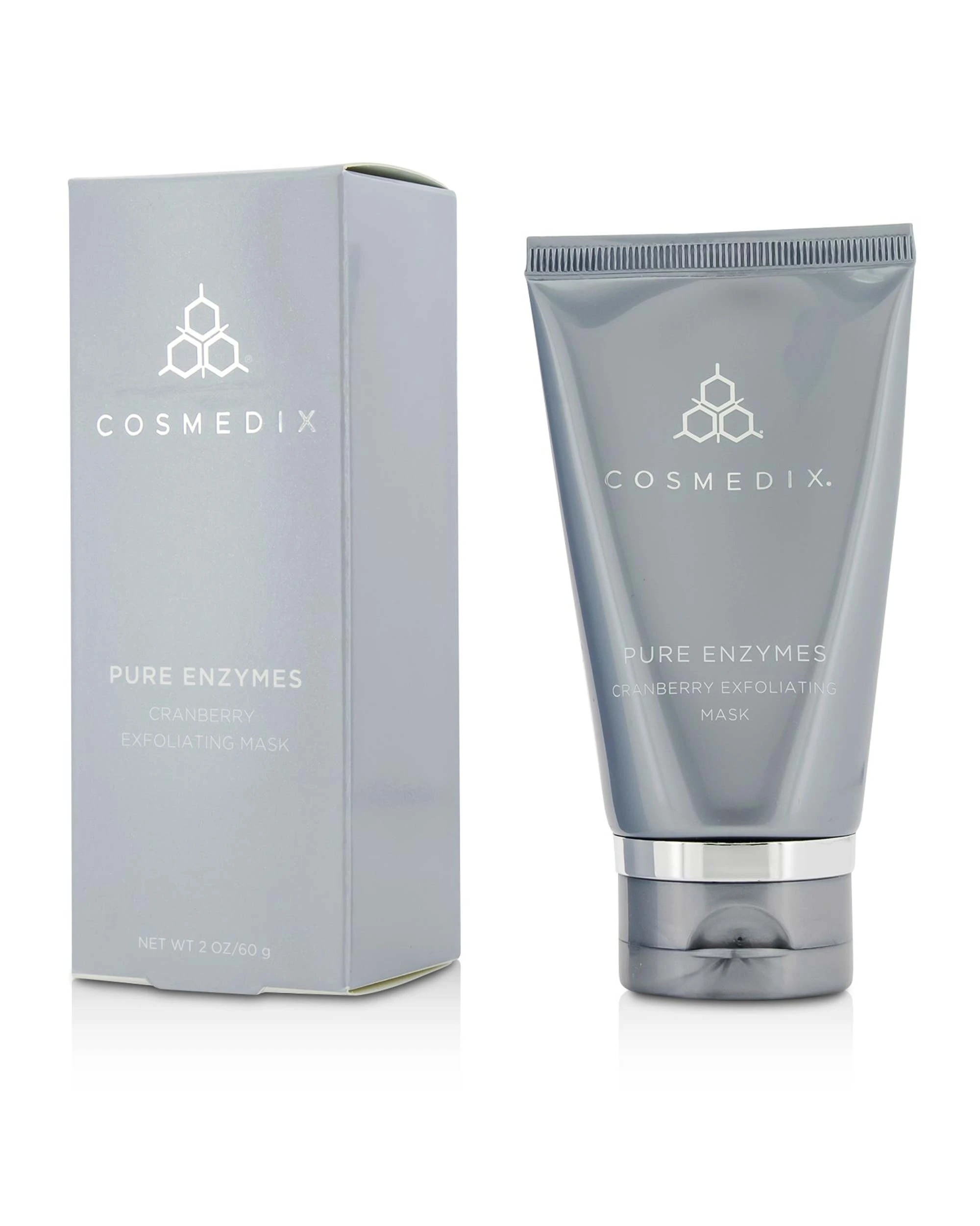 1 CosMedix Pure Enzymes Cranberry Exfoliating Mask  60g/2oz, 1 of 3