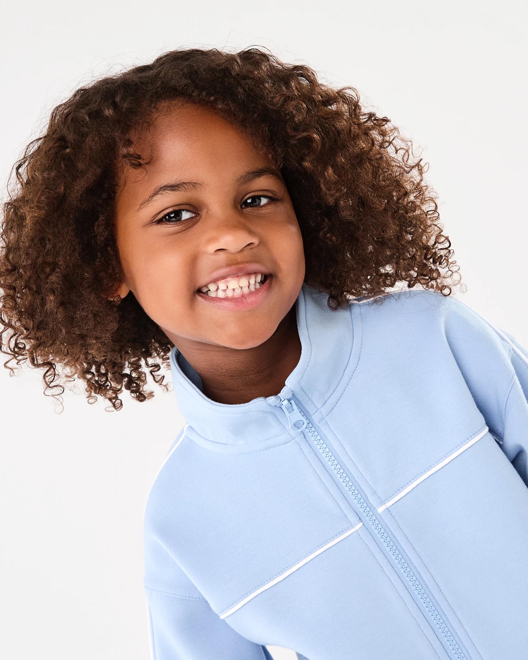 3 Scuba Zip Through Blu Kntky, 3 of 5