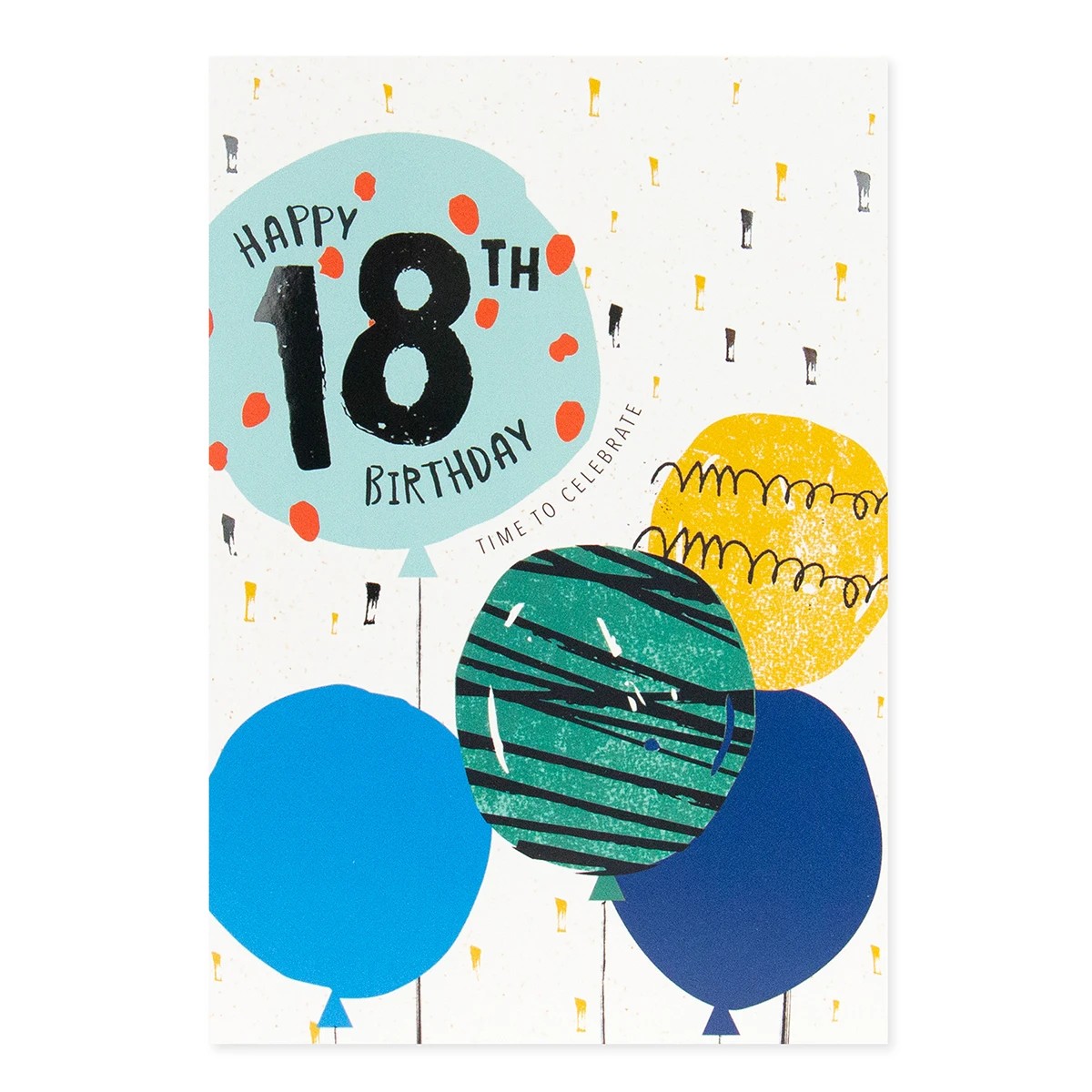 3 Connections from Hallmark 18th Birthday Card - Time to Celebrate, 3 of 3