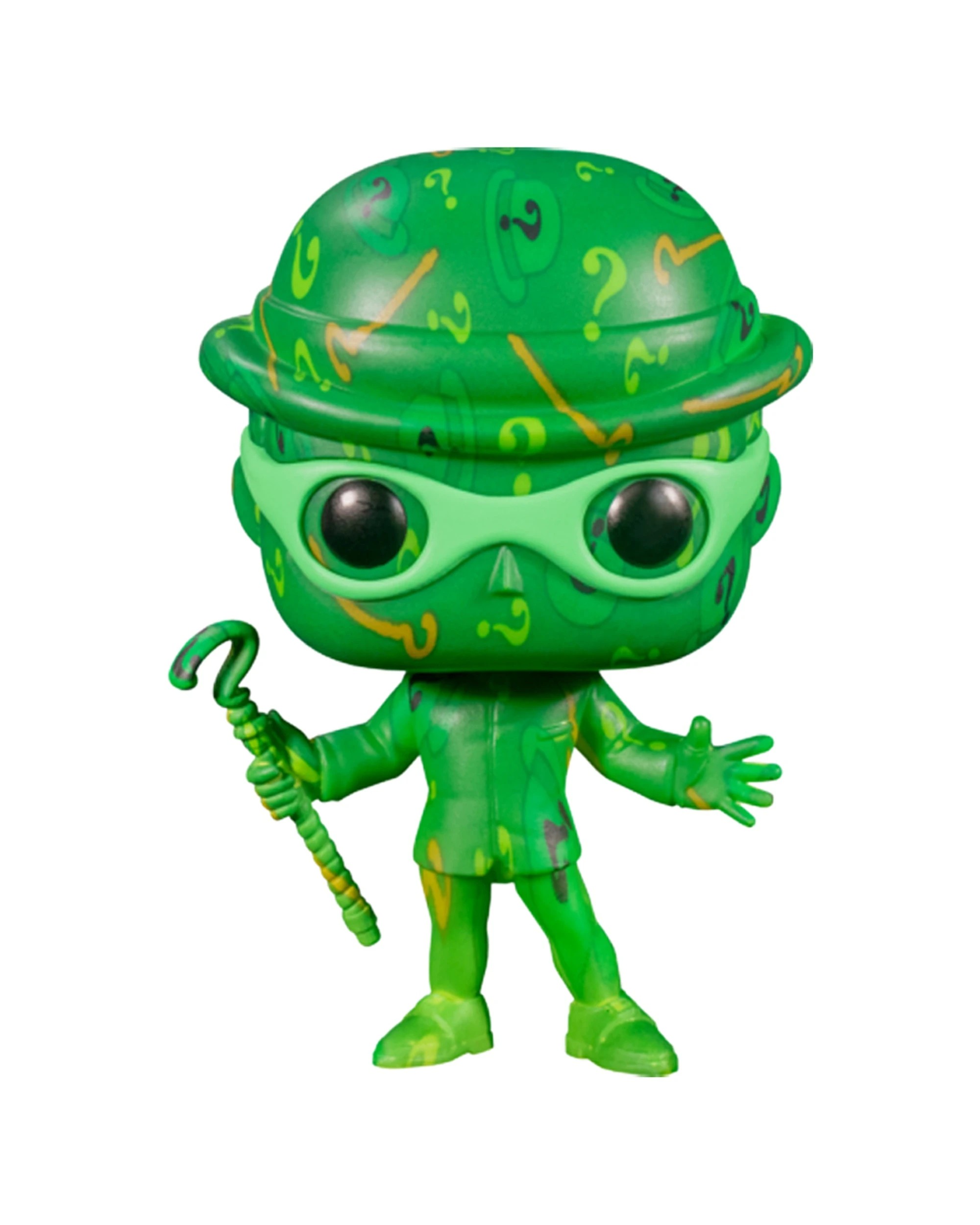 1 Pop The Riddler Special Edition Figurine - Artist Series - Batman Pop Vinyl - Green, 1 of 3