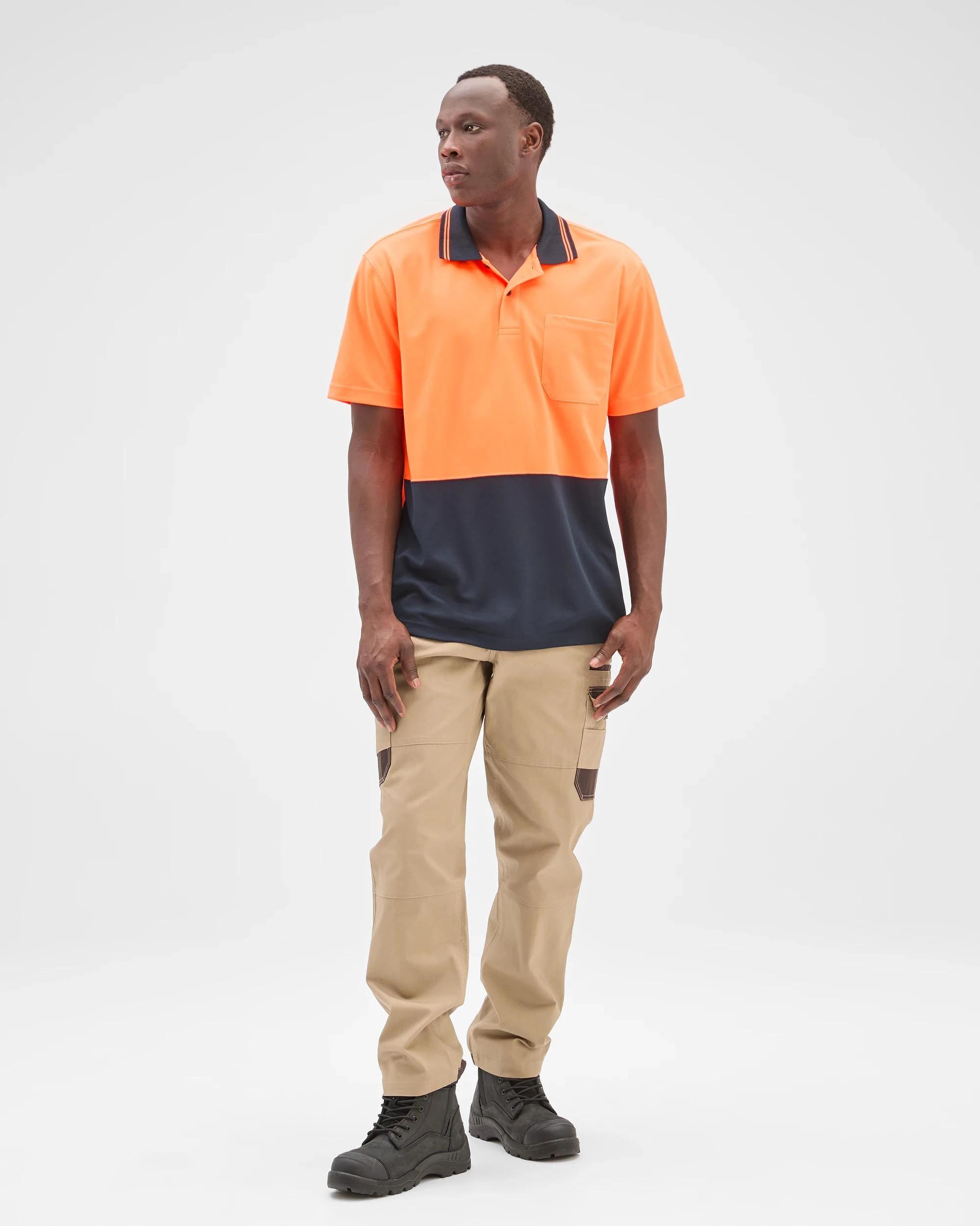 1 Australian Cotton Performance Cargo Pants - Graphite STONE, 1 of 5