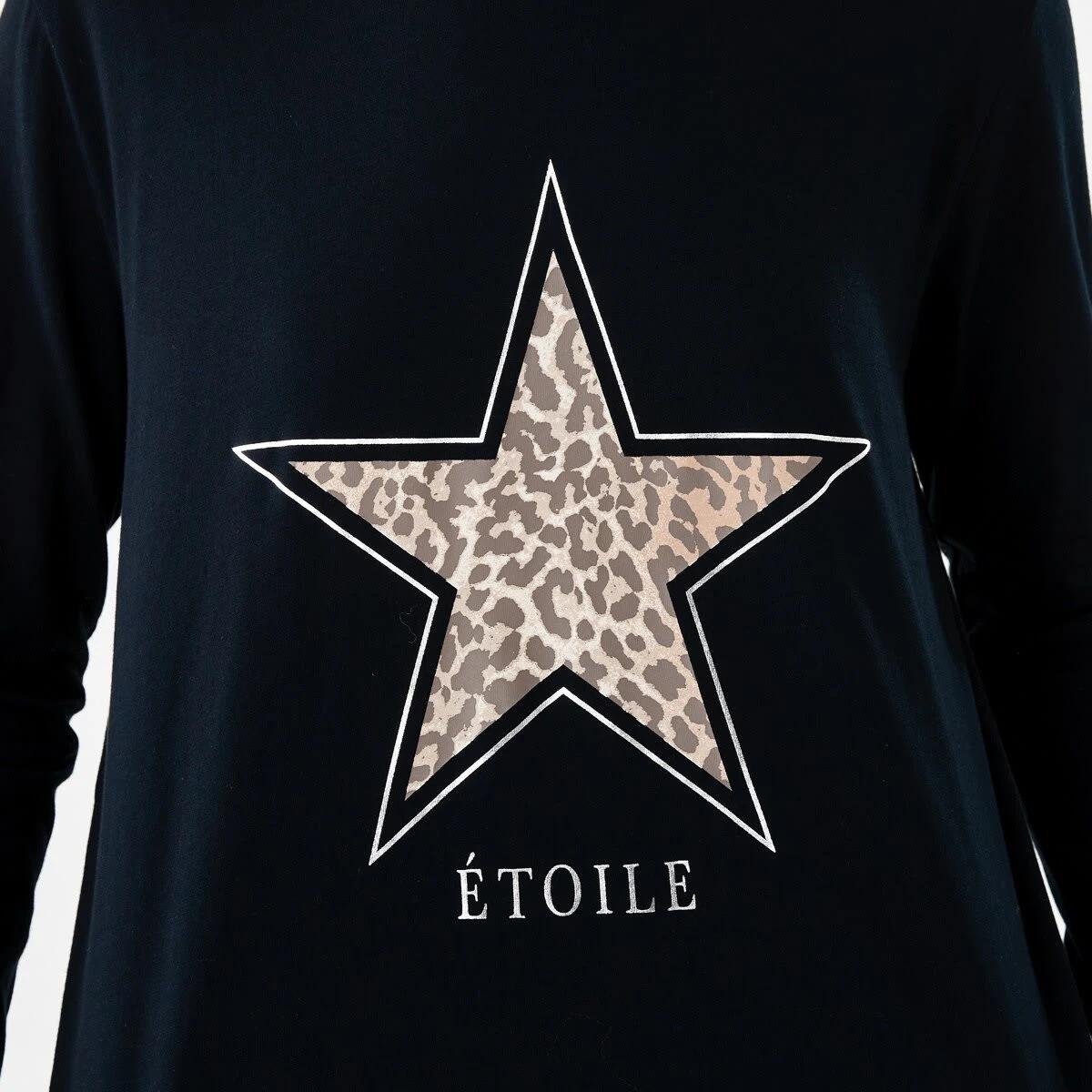 4 Long Sleeve Swing Print T-shirt Etoile, 4 of 4