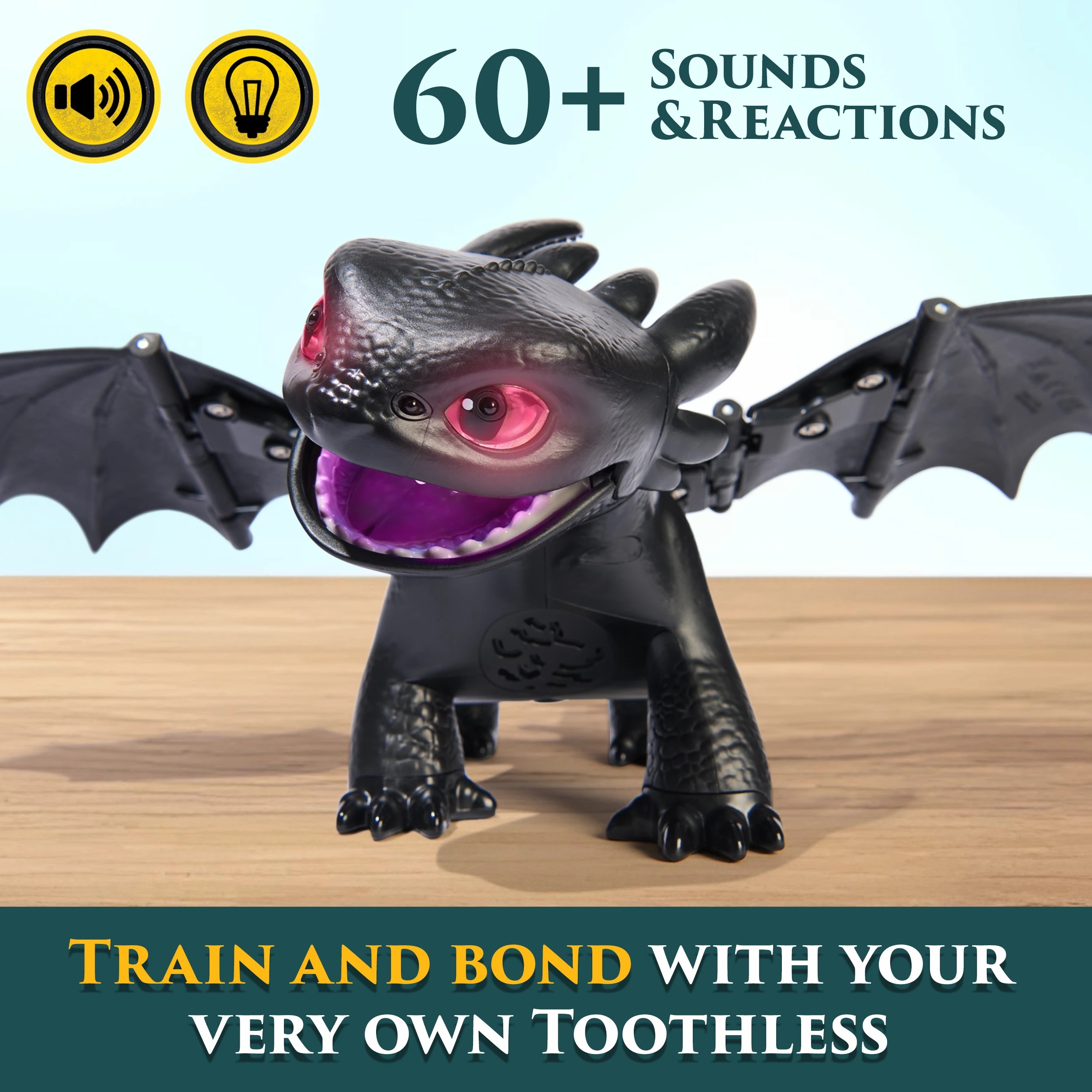 4 How To Train Your Dragon: Tame and Train Interactive Toothless Figure, 4 of 8