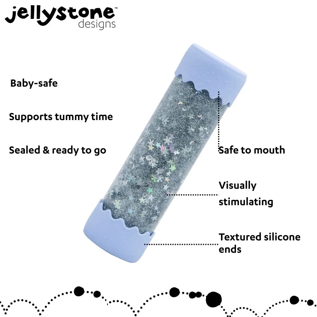 4 Jellystone Designs Baby Calm Down Bottle Sensory Soothing Toy Bubblegum - Pink, 4 of 5