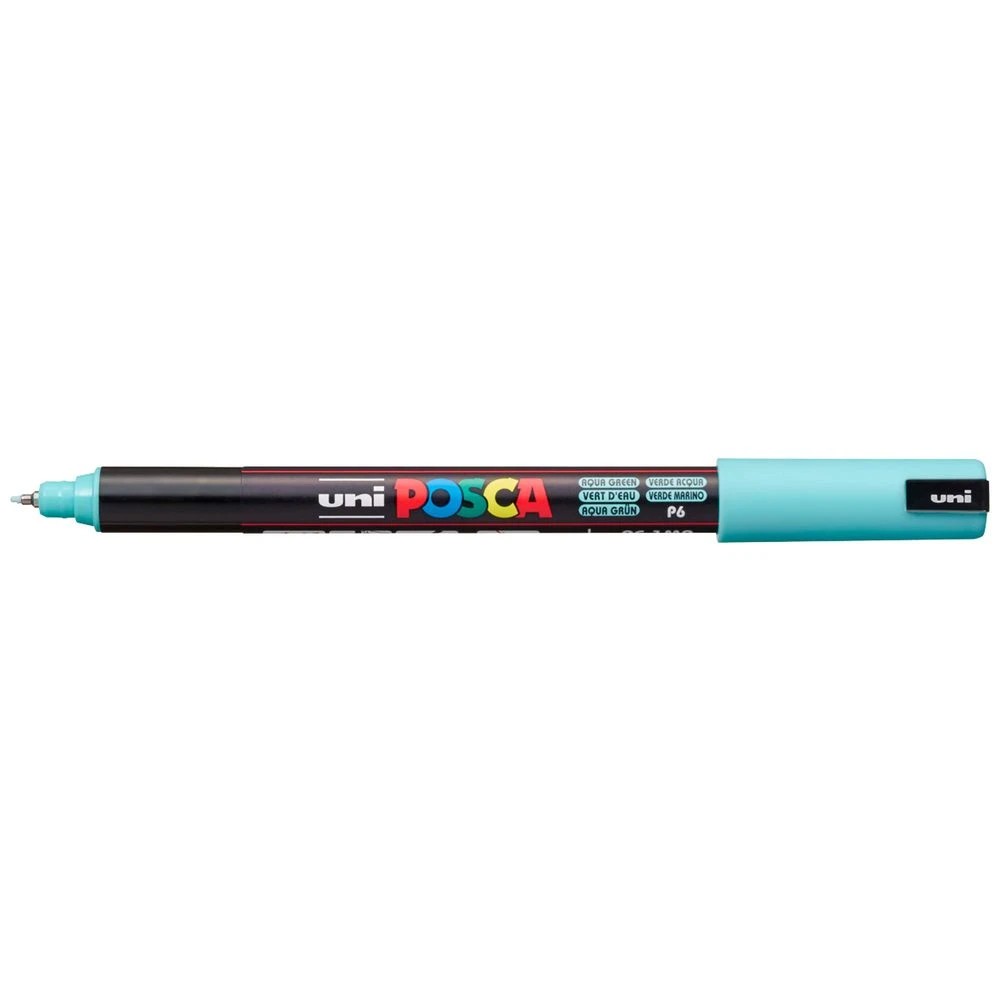 1 POSCA PC 1MR Paint Marker Aqua Green, 1 of 6